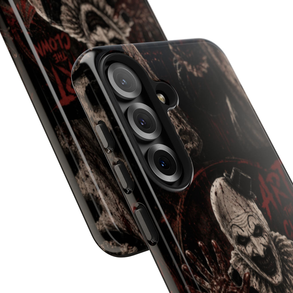Horror Clown Tough Phone Case — 'Art the Clown' Scary Protective Cover