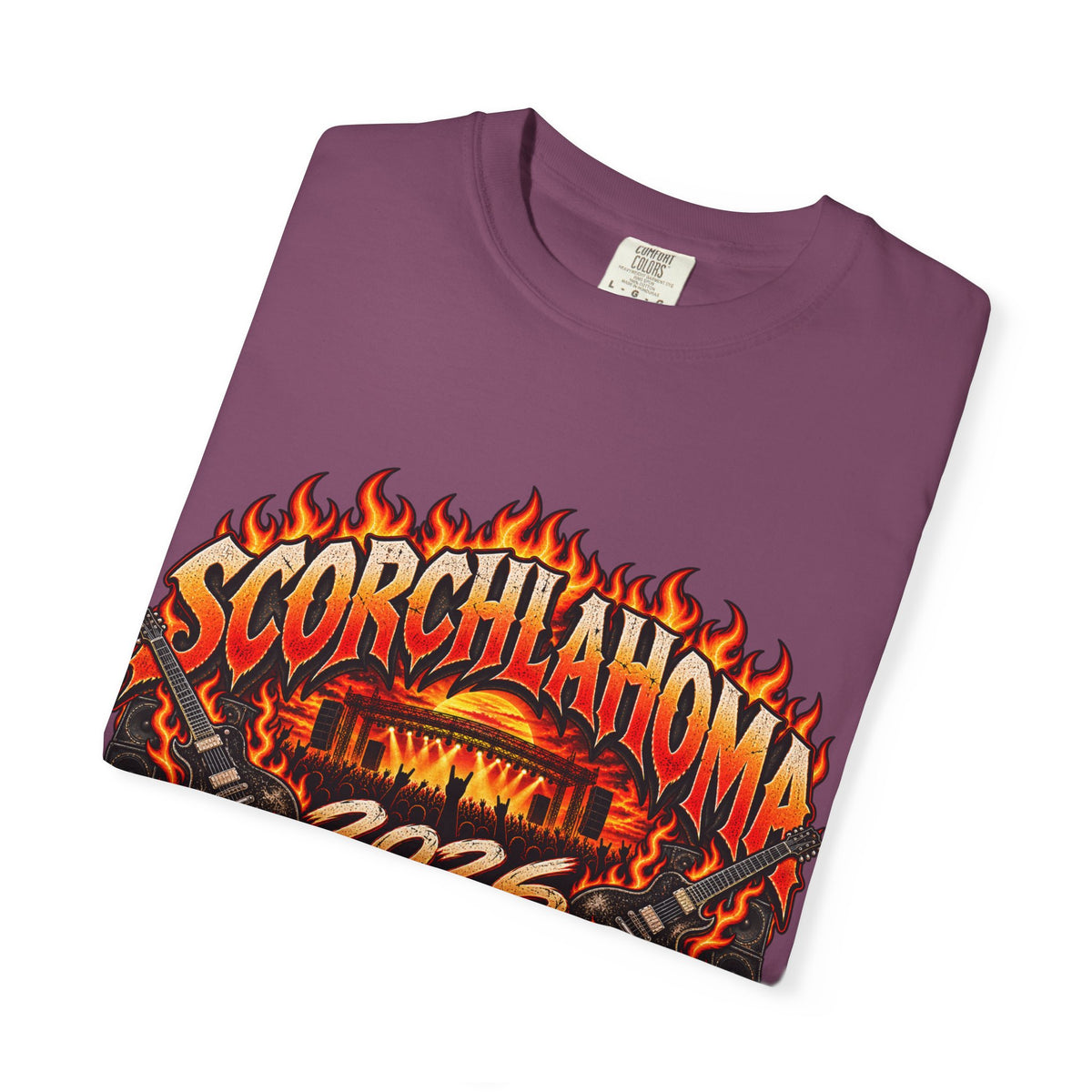 T-Shirt — Scorchlahoma 2026 Flame Graphic Tee