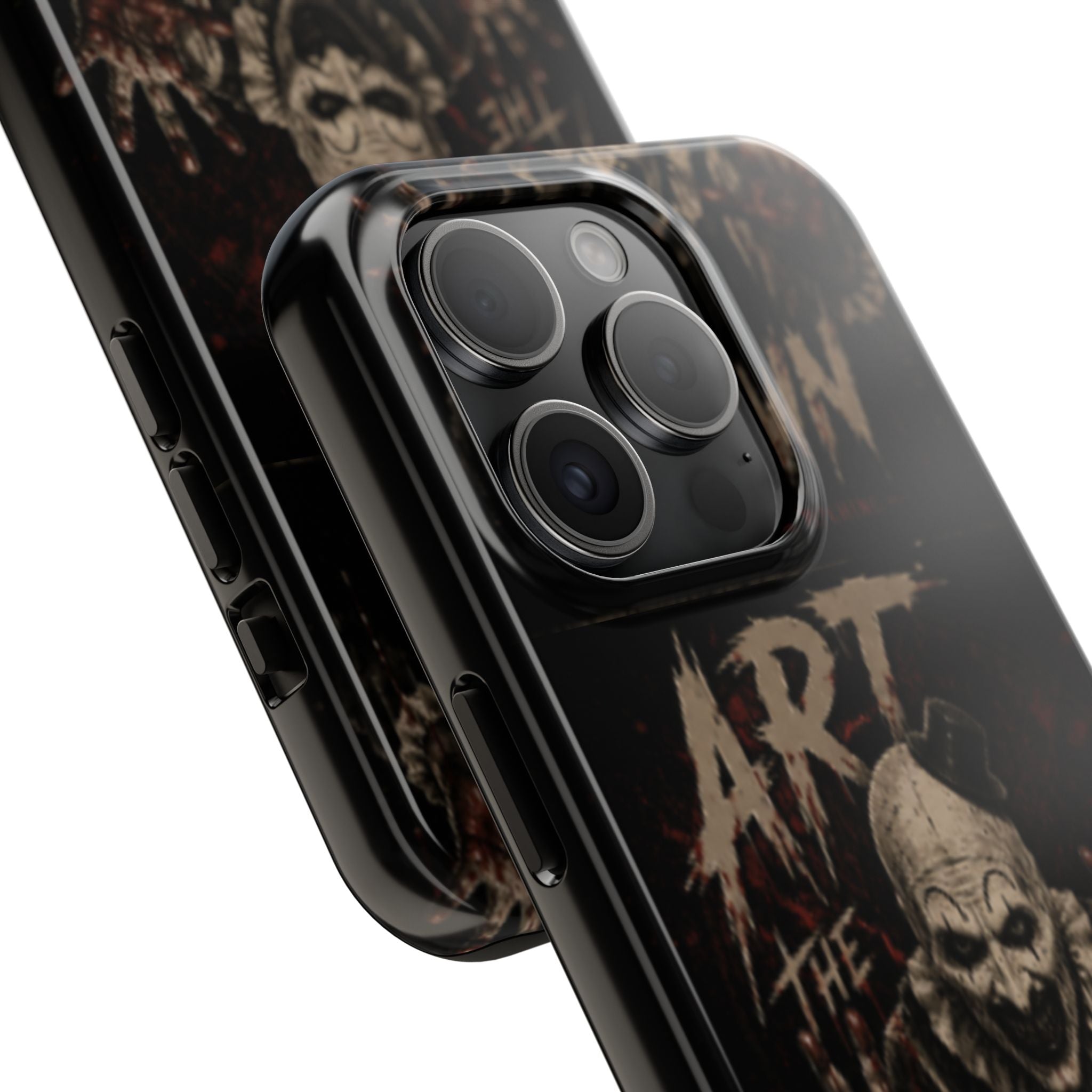 Horror Clown Tough Phone Case — 'Art the Clown' Scary Protective Cover