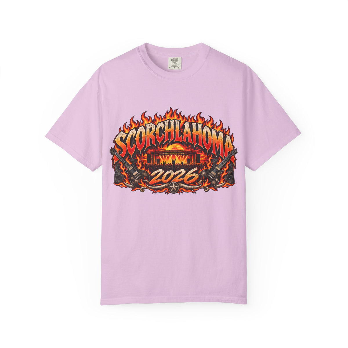T-Shirt — Scorchlahoma 2026 Flame Graphic Tee