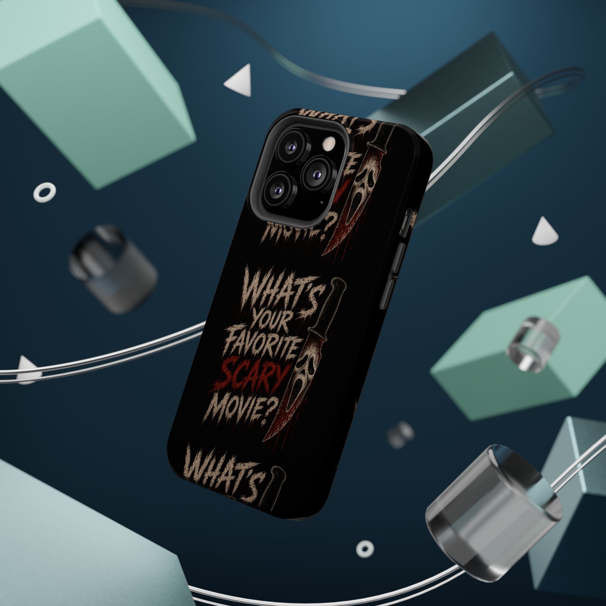 Scream 'What's Your Favorite Scary Movie?' Magnetic Impact Phone Case