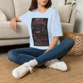 T-Shirt — "She Is Strong But She Is Tired" Inspirational Women’s Graphic Tee