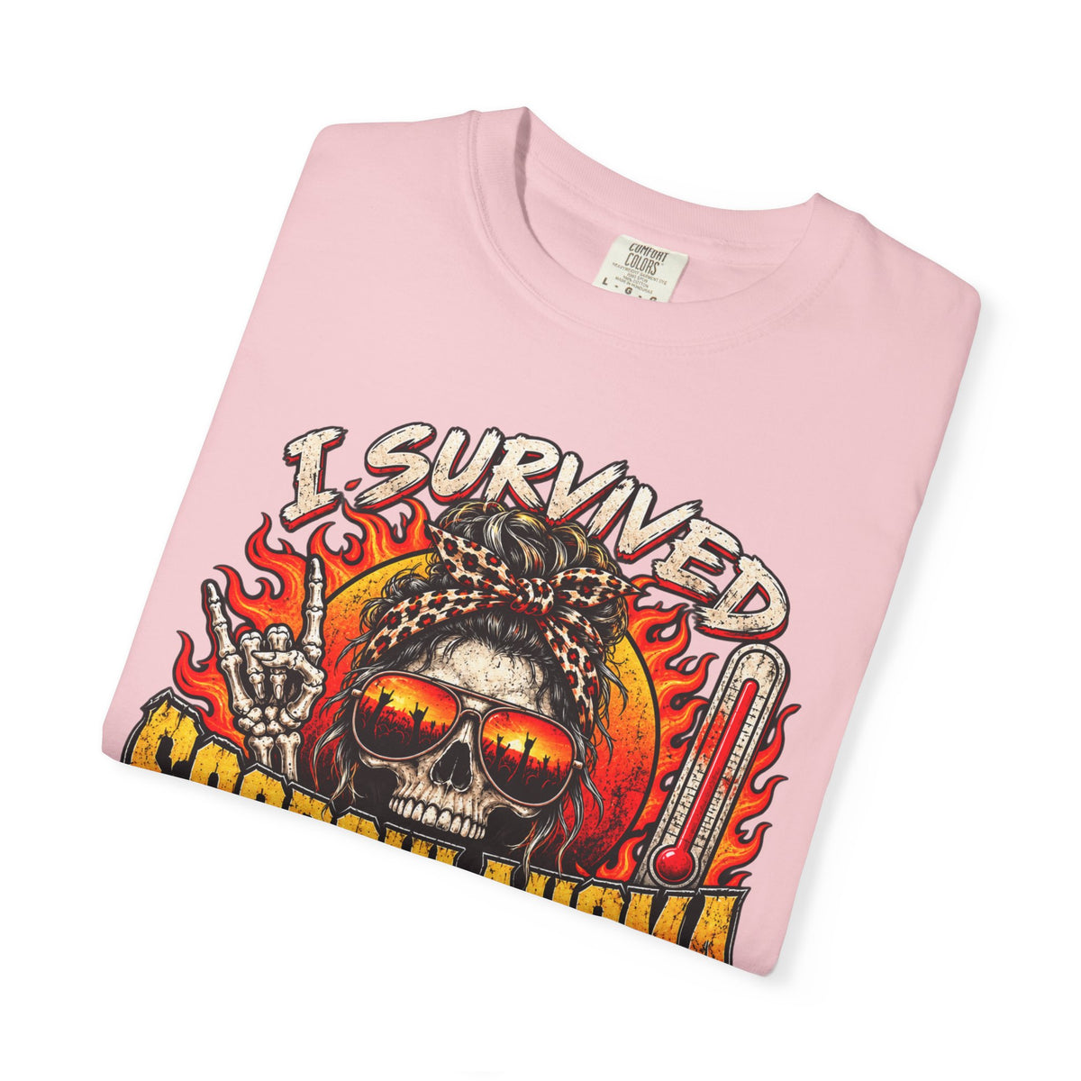 I Survived Scorchlahoma 2025 T-Shirt — Rock Festival Skull & Flames Souvenir