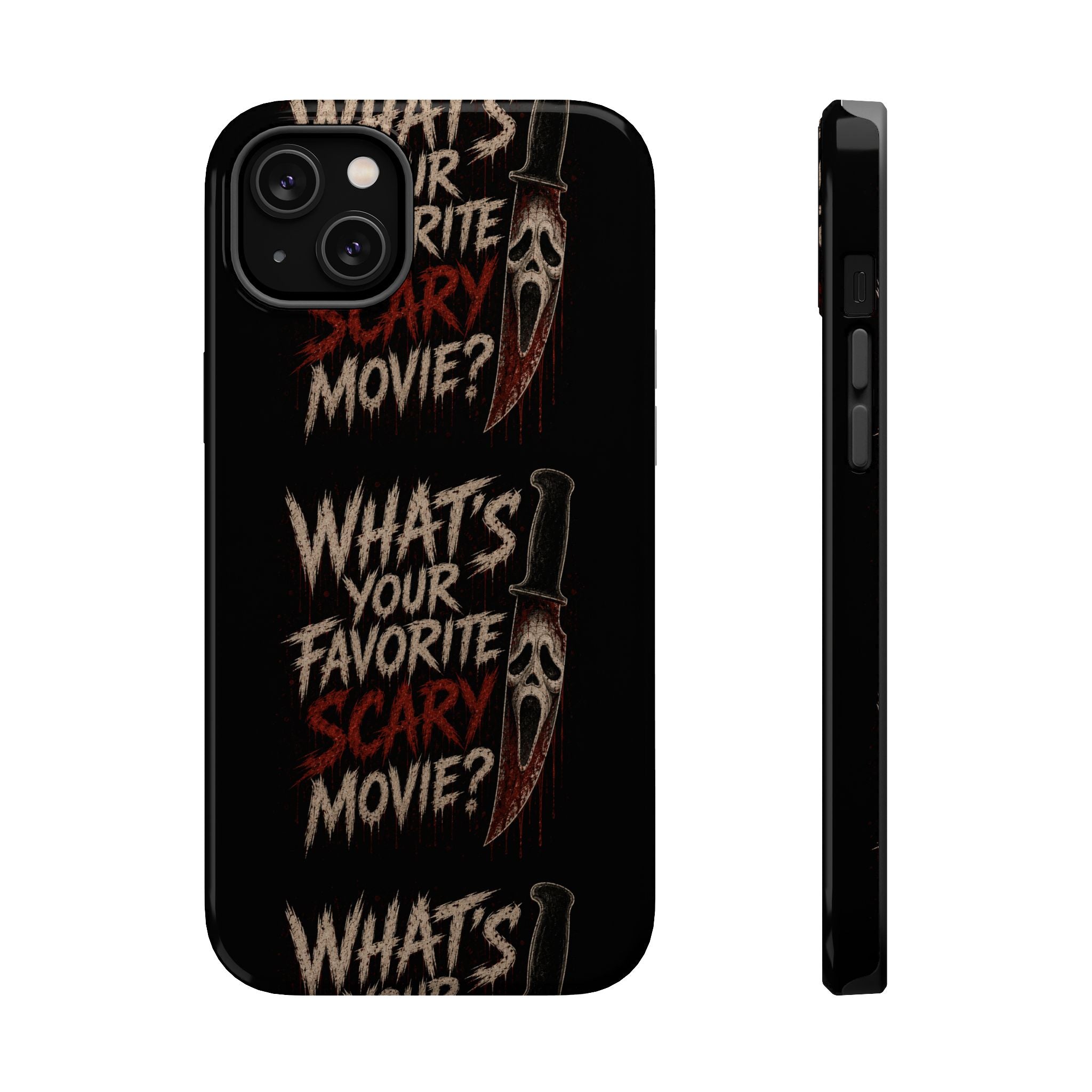 Scream 'What's Your Favorite Scary Movie?' Magnetic Impact Phone Case