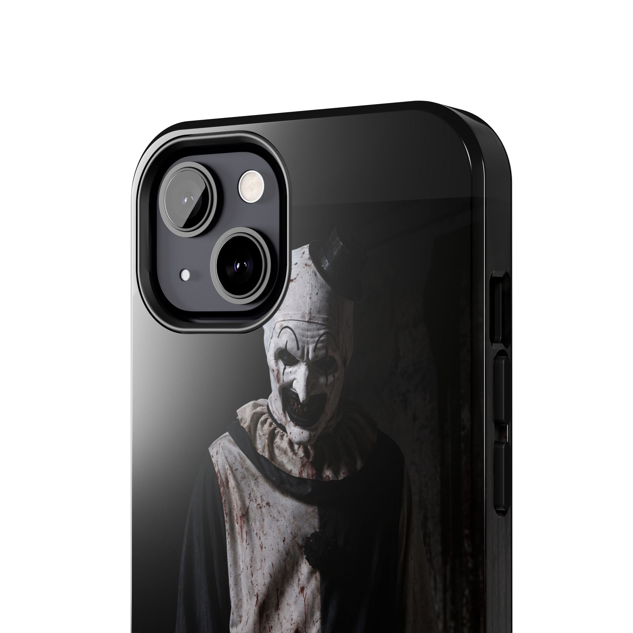 Horror Clown Tough Phone Case – Dark Scary Masked Killer Design for Halloween