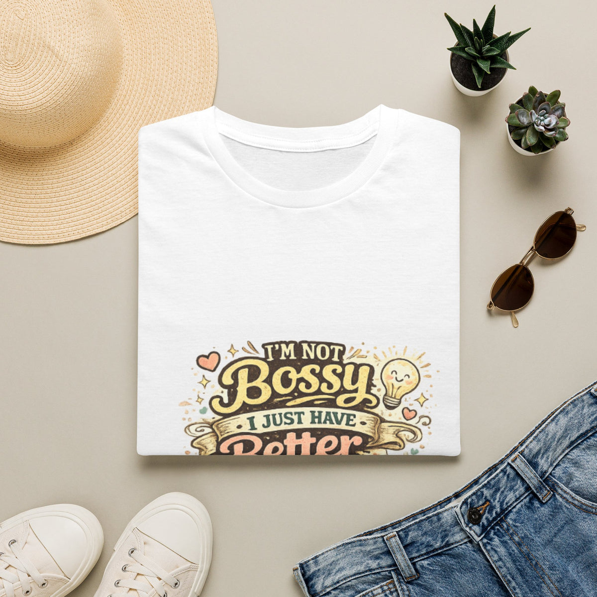 T-Shirt — “I’m Not Bossy, I Just Have Better Ideas” Graphic Tee