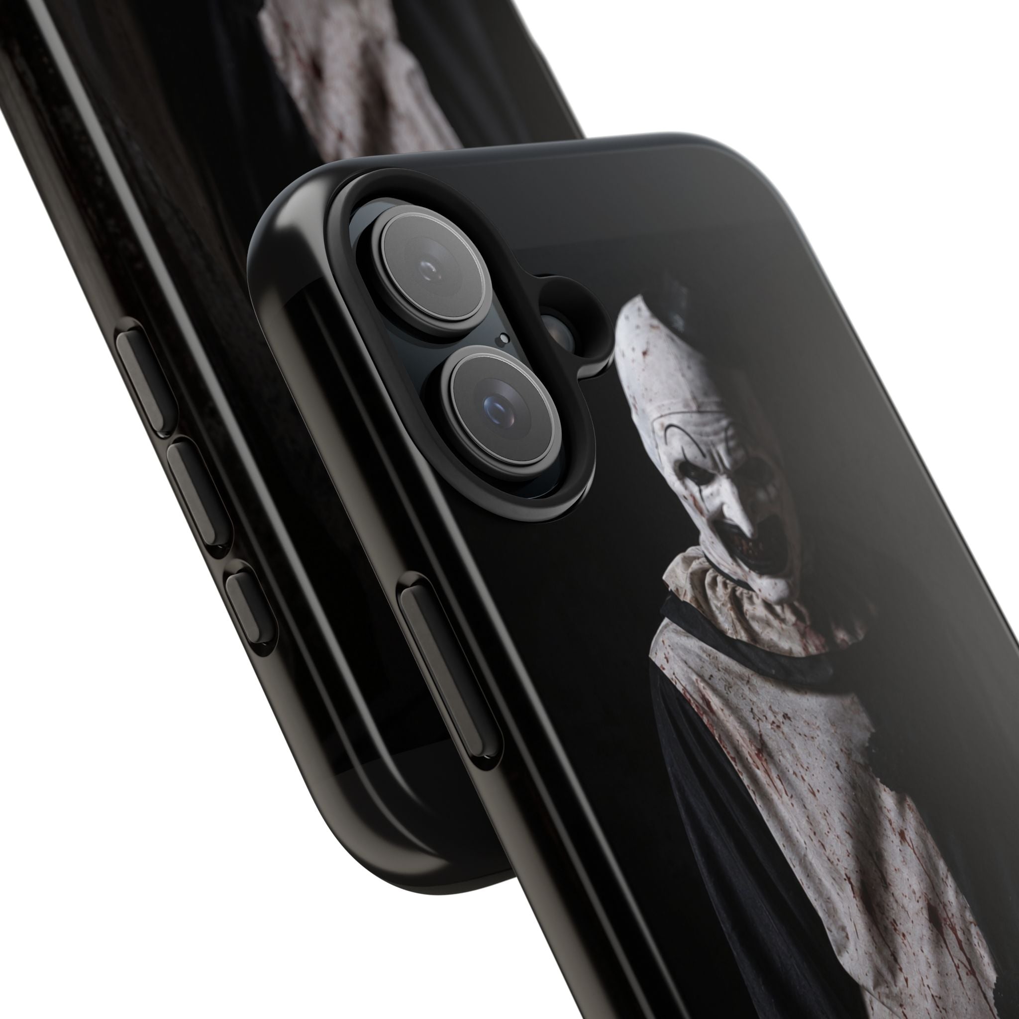 Horror Clown Tough Phone Case – Dark Scary Masked Killer Design for Halloween