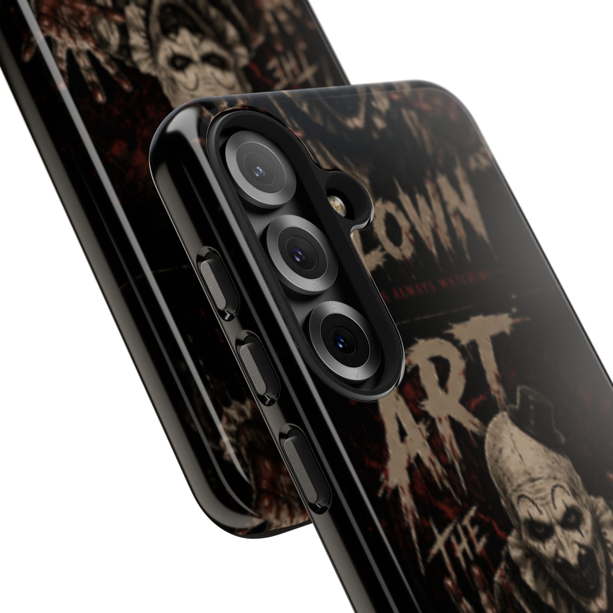 Horror Clown Tough Phone Case — 'Art the Clown' Scary Protective Cover