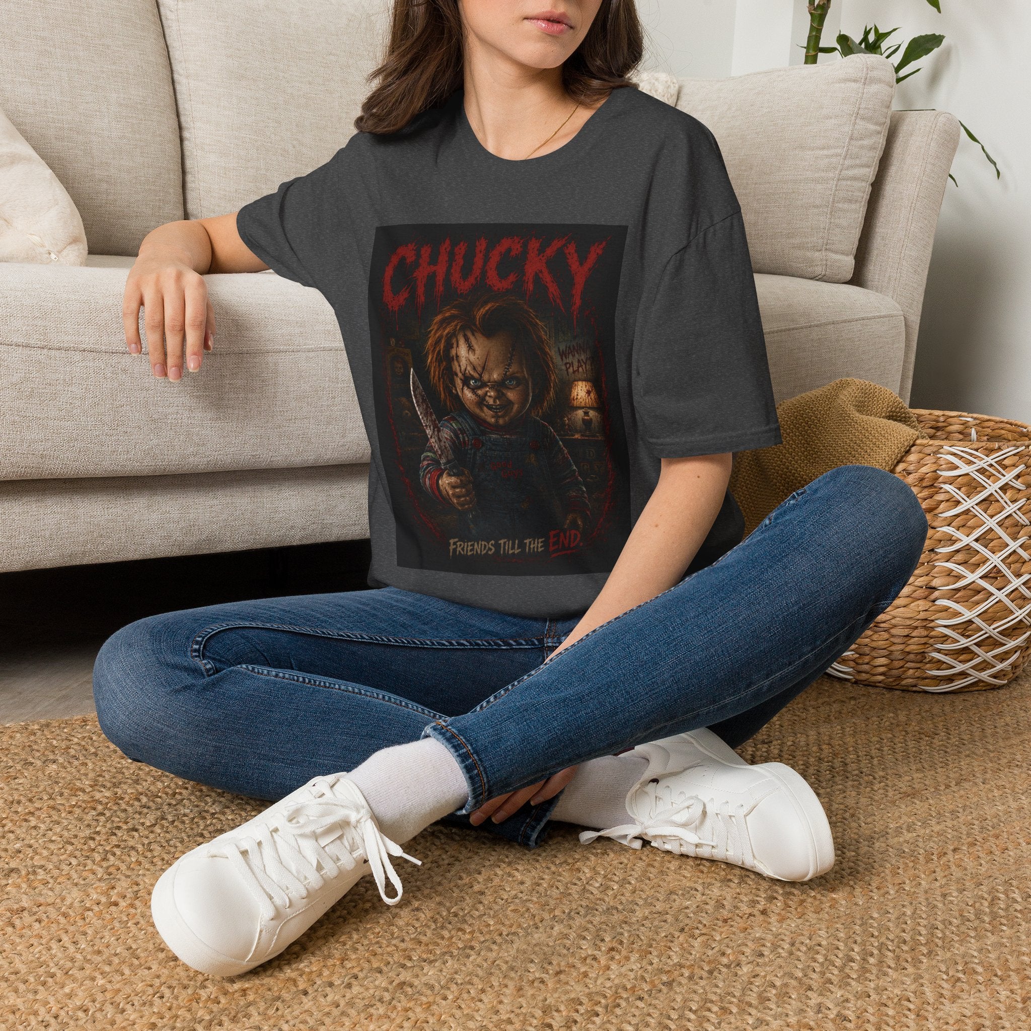 Chucky Horror Movie T-Shirt — Retro Killer Doll Graphic Tee