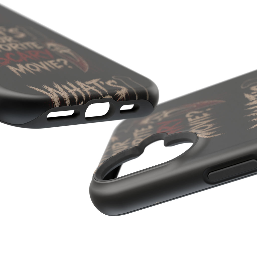 Scream 'What's Your Favorite Scary Movie?' Magnetic Impact Phone Case