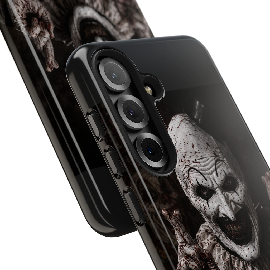 Horror Clown Tough Phone Case — Creepy Scary Clown Protective iPhone Cover