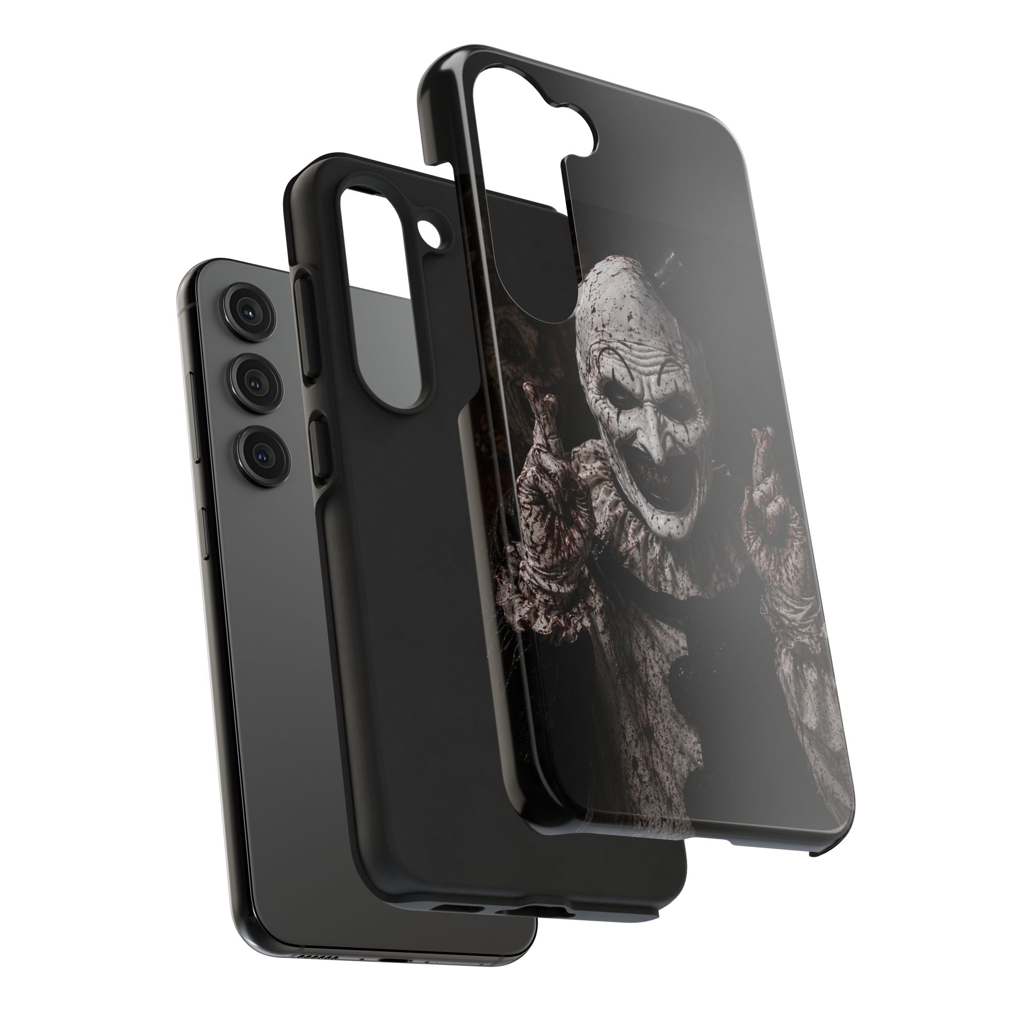 Horror Clown Tough Phone Case — Creepy Scary Clown Protective iPhone Cover