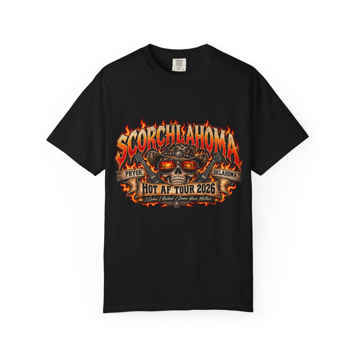 Scorchleahoma Hot AF Tour 2026 T-Shirt