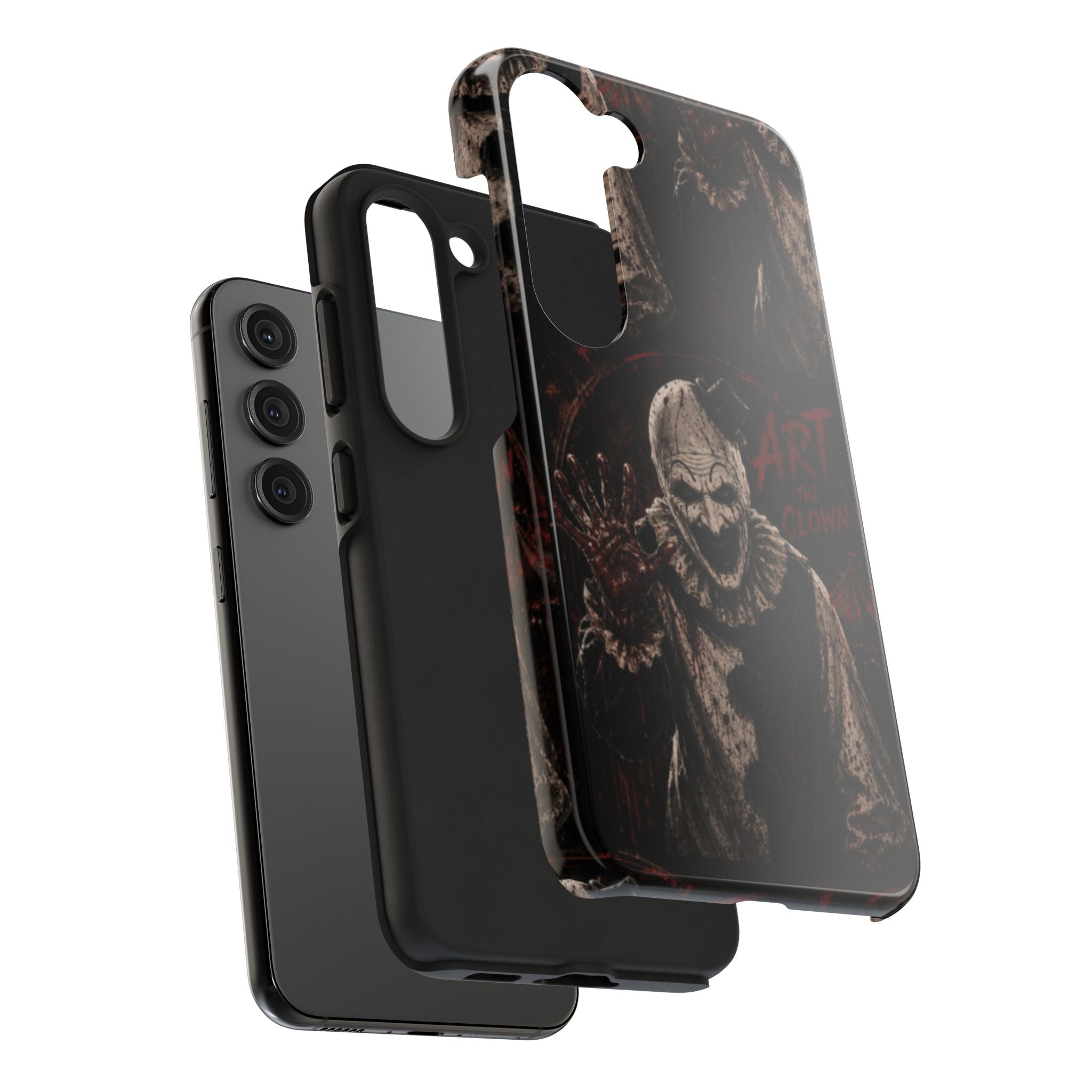 Horror Clown Tough Phone Case — 'Art the Clown' Scary Protective Cover