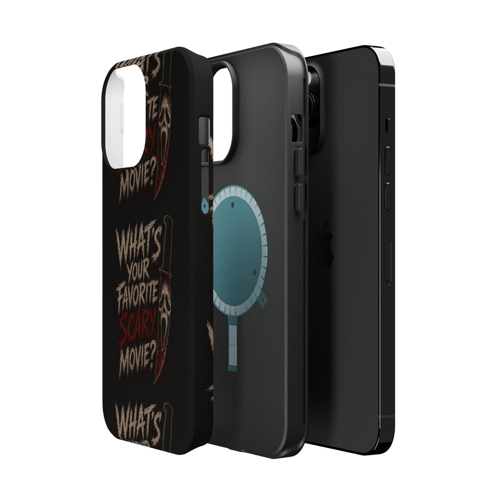 Scream 'What's Your Favorite Scary Movie?' Magnetic Impact Phone Case