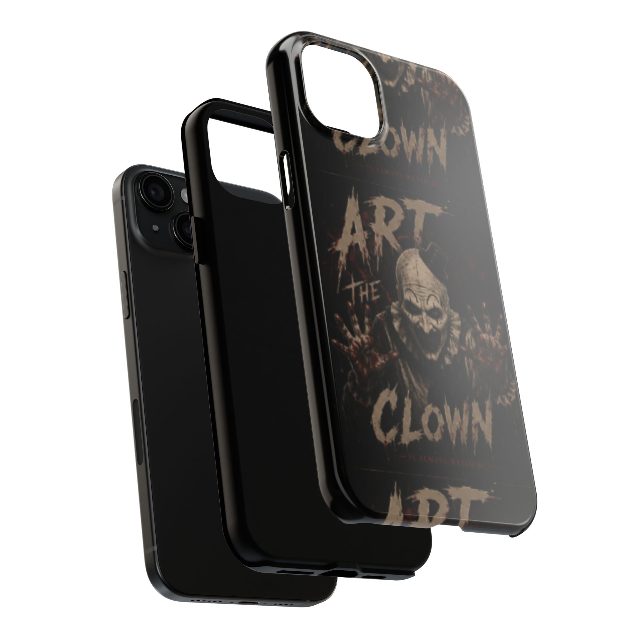 Horror Clown Tough Phone Case — 'Art the Clown' Scary Protective Cover