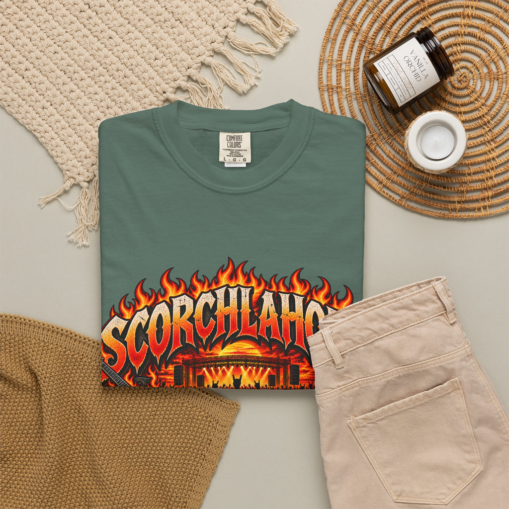 T-Shirt — Scorchlahoma 2026 Flame Graphic Tee