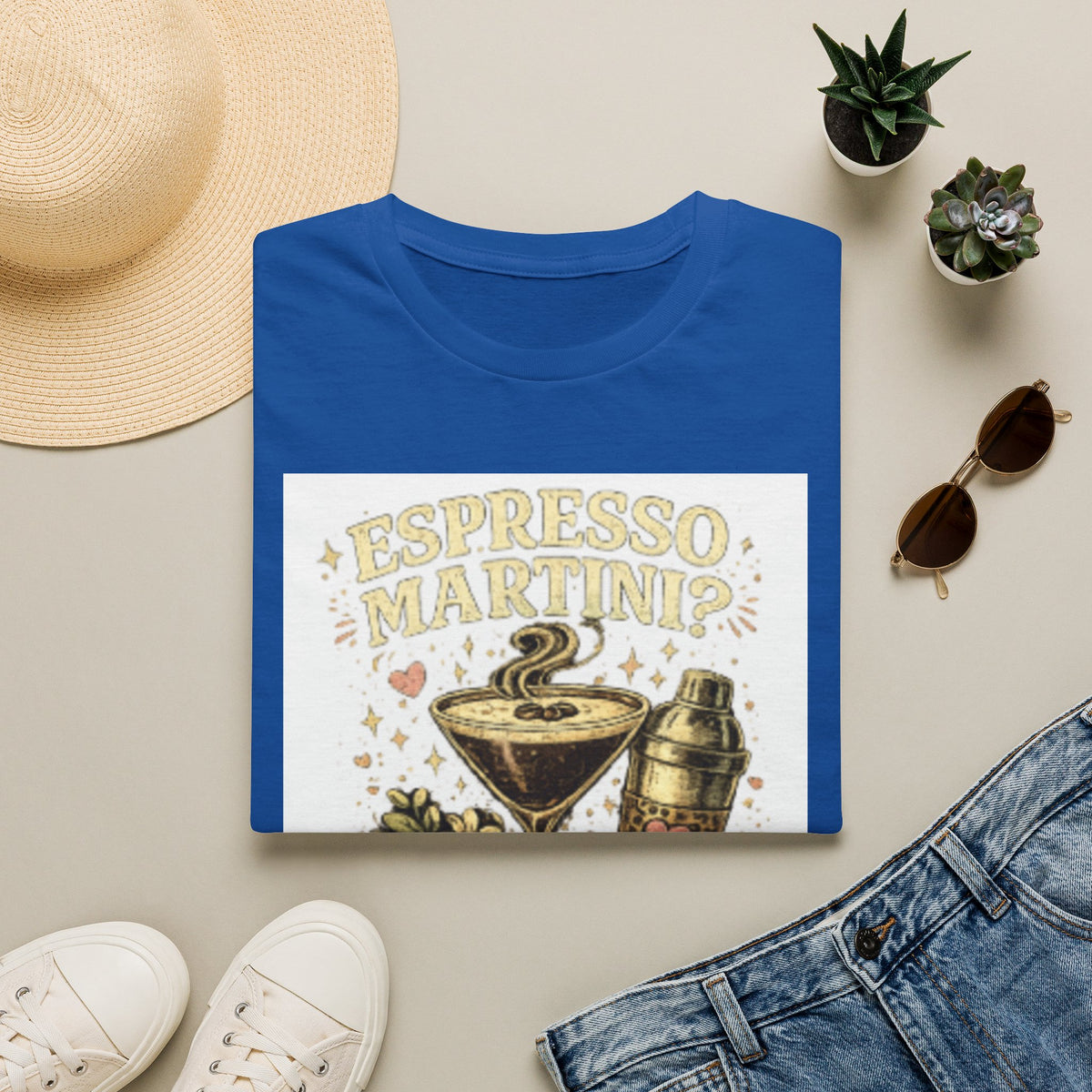 Espresso Martini T-Shirt — "Don't Bother Me, I Need Coffee Time" Cocktail Tee