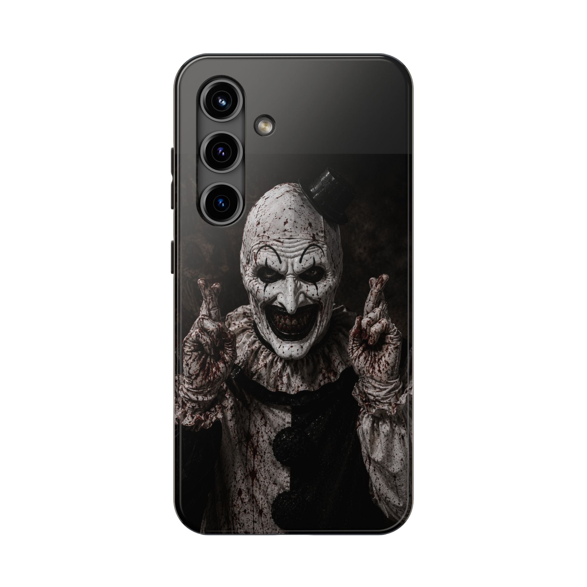 Horror Clown Tough Phone Case — Creepy Scary Clown Protective iPhone Cover