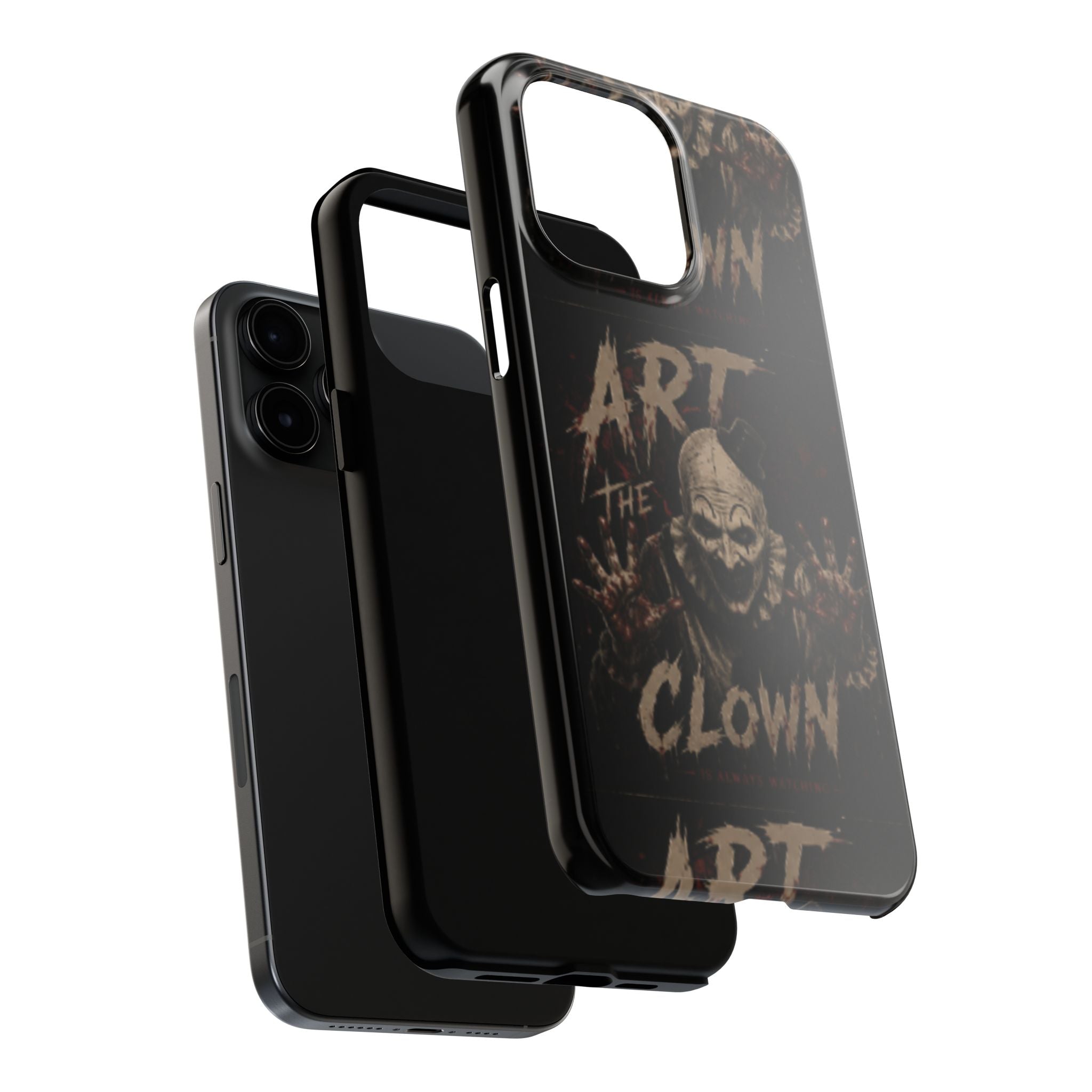 Horror Clown Tough Phone Case — 'Art the Clown' Scary Protective Cover