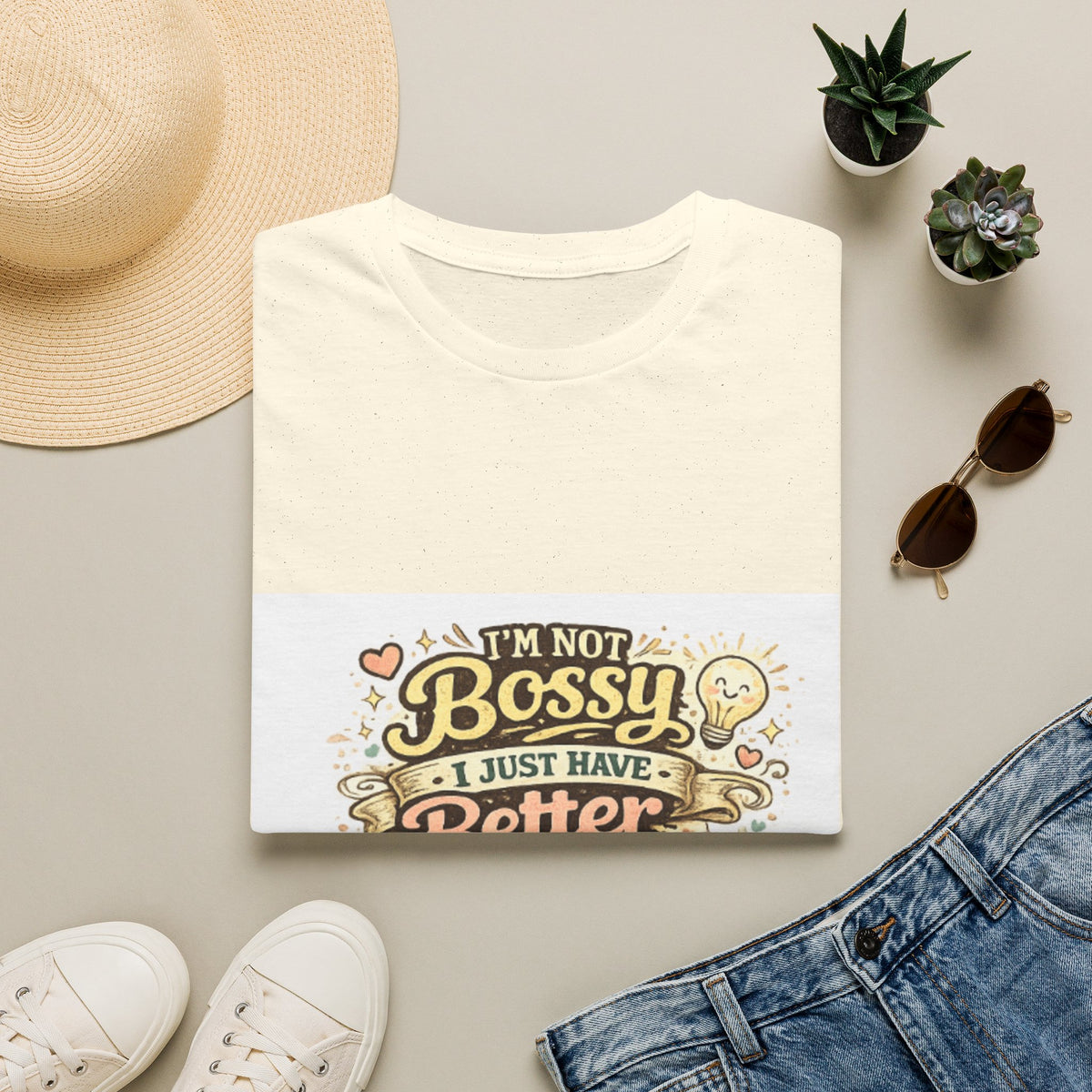 T-Shirt — “I’m Not Bossy, I Just Have Better Ideas” Graphic Tee