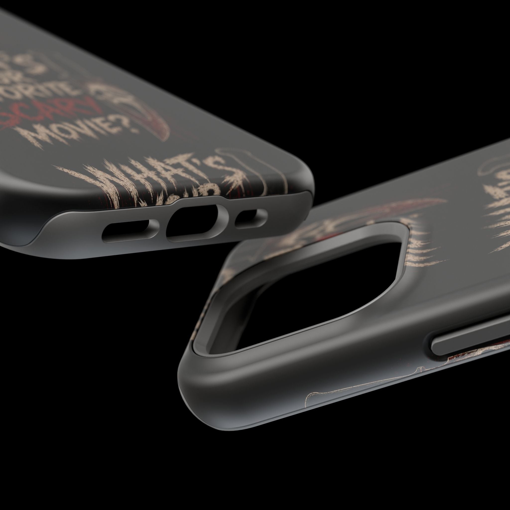 Scream 'What's Your Favorite Scary Movie?' Magnetic Impact Phone Case