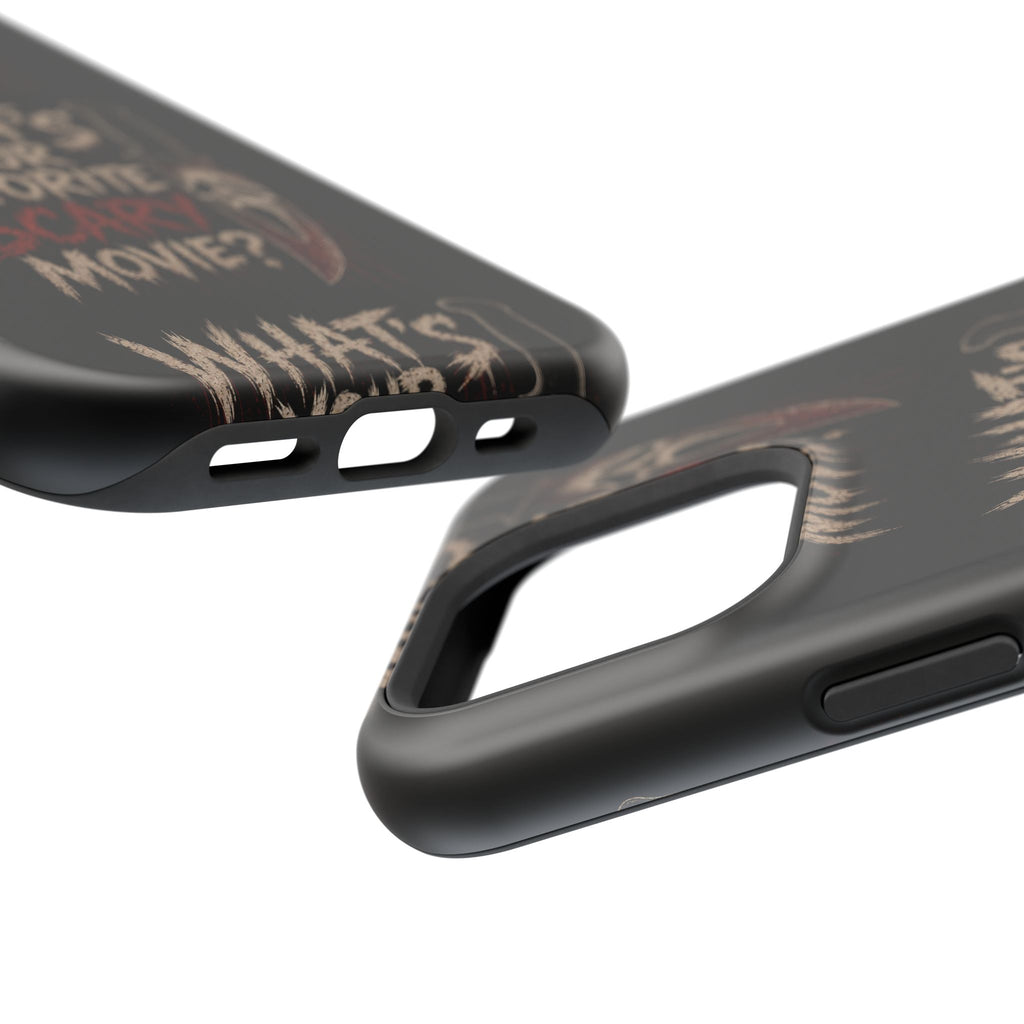 Scream 'What's Your Favorite Scary Movie?' Magnetic Impact Phone Case