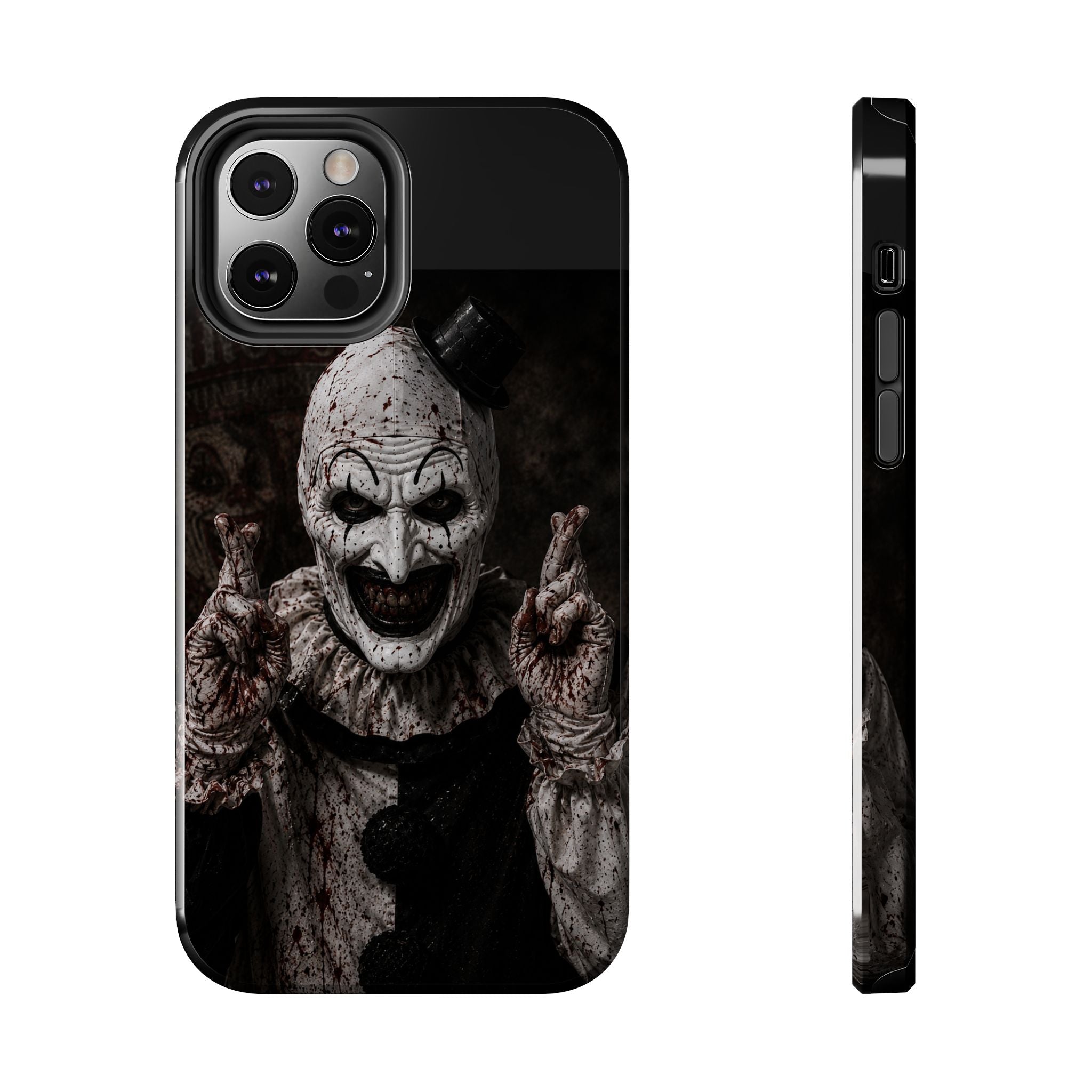 Horror Clown Tough Phone Case — Creepy Scary Clown Protective iPhone Cover