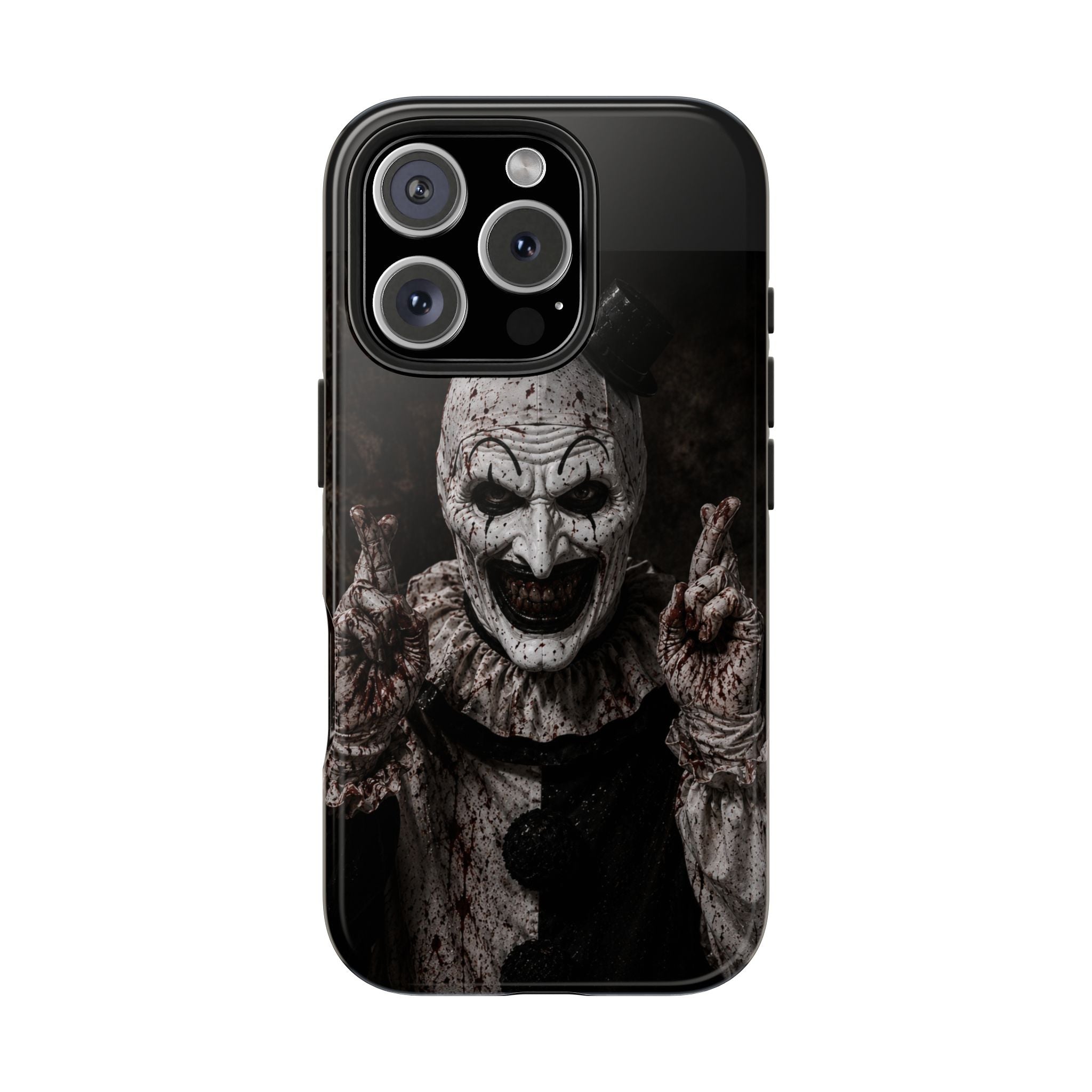 Horror Clown Tough Phone Case — Creepy Scary Clown Protective iPhone Cover