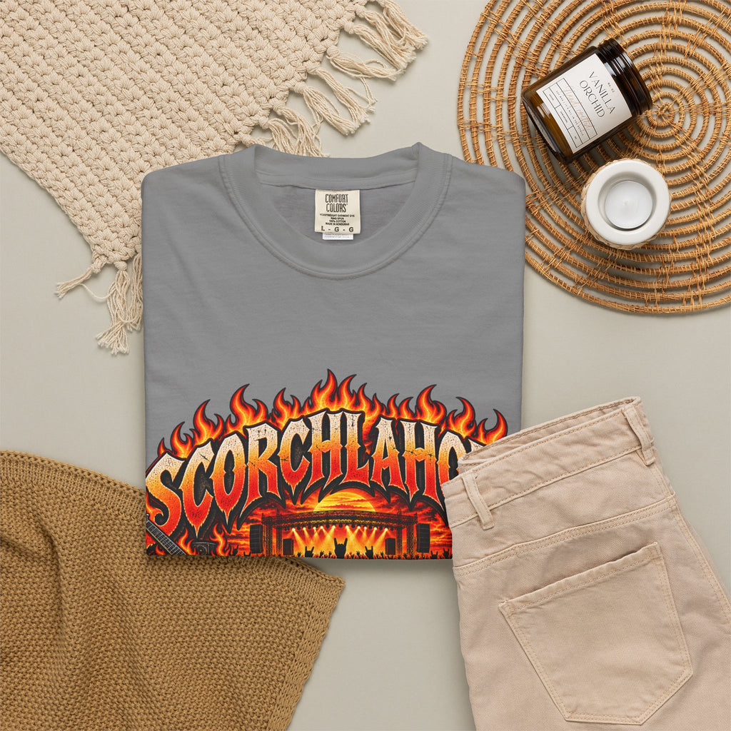 T-Shirt — Scorchlahoma 2026 Flame Graphic Tee