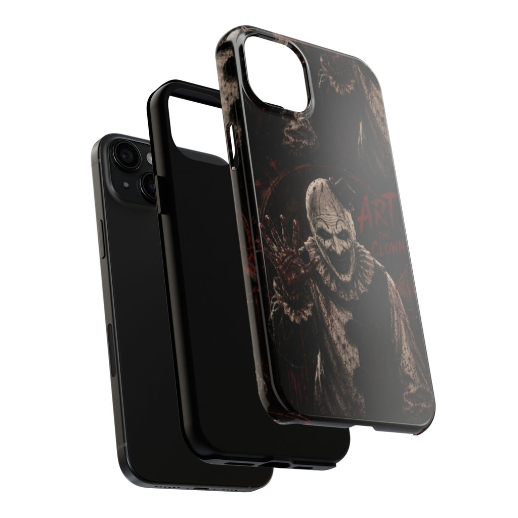 Horror Clown Tough Phone Case — 'Art the Clown' Scary Protective Cover