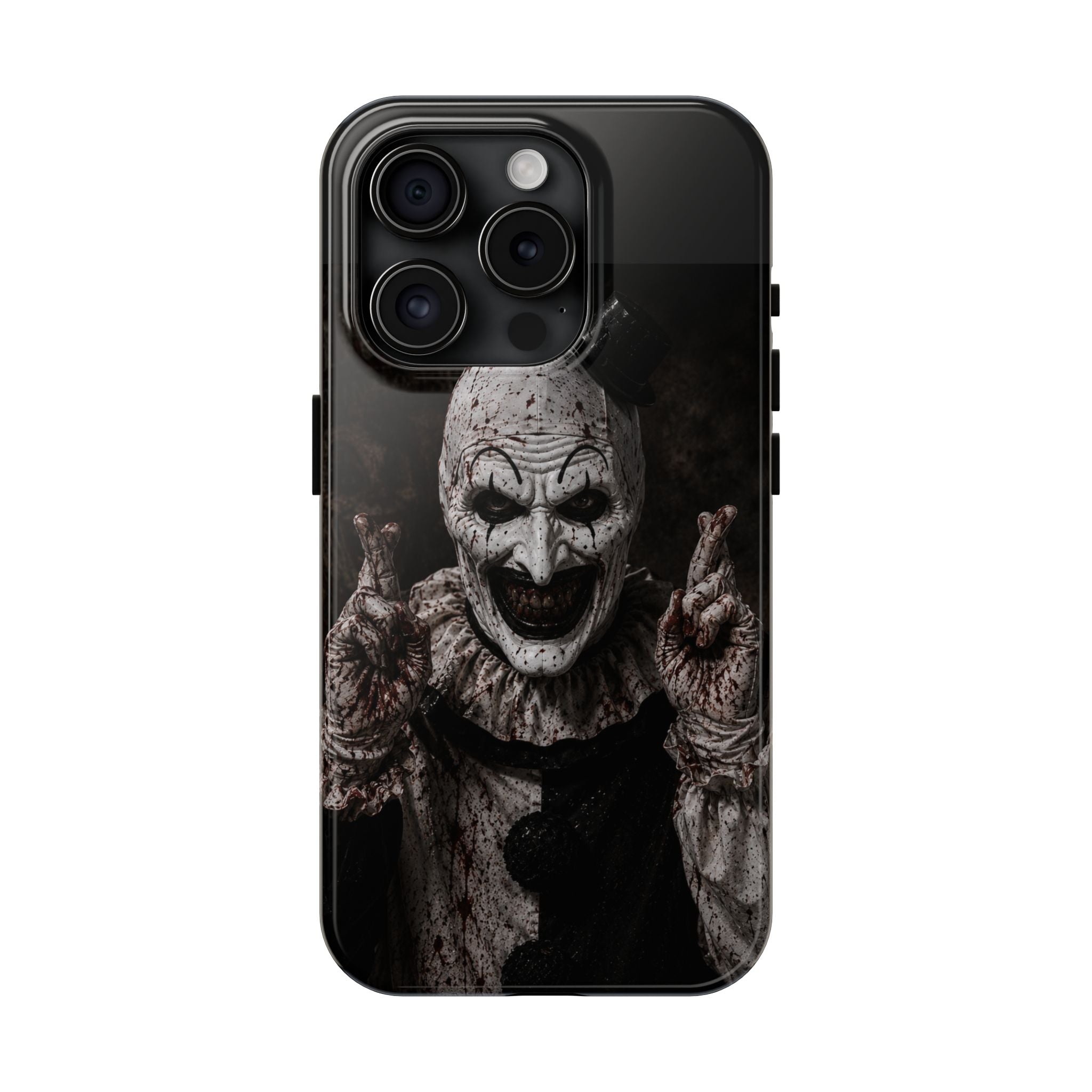 Horror Clown Tough Phone Case — Creepy Scary Clown Protective iPhone Cover