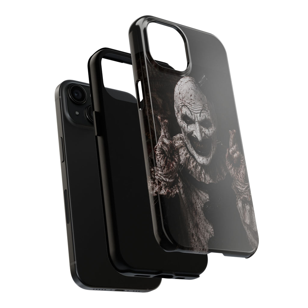 Horror Clown Tough Phone Case — Creepy Scary Clown Protective iPhone Cover