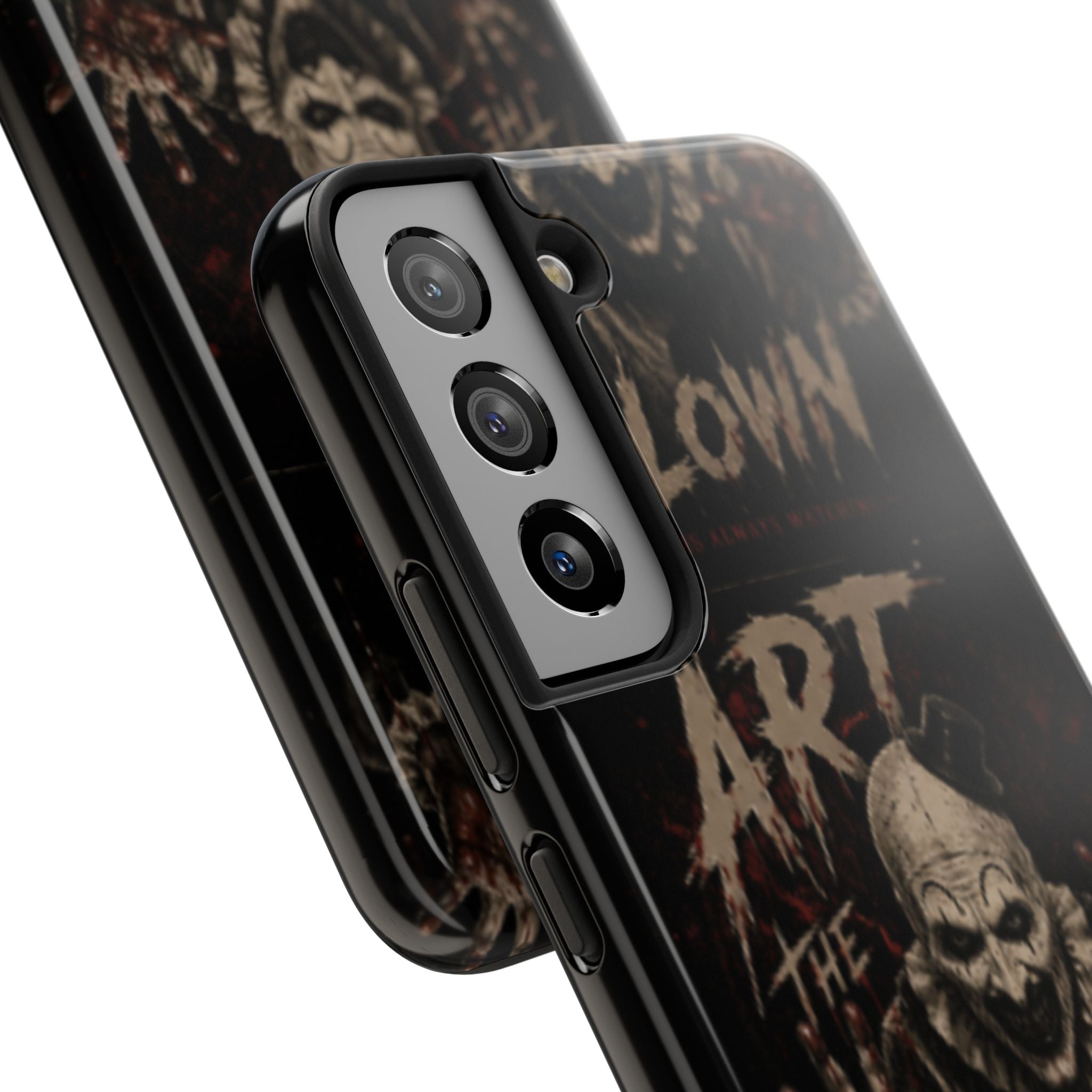 Horror Clown Tough Phone Case — 'Art the Clown' Scary Protective Cover