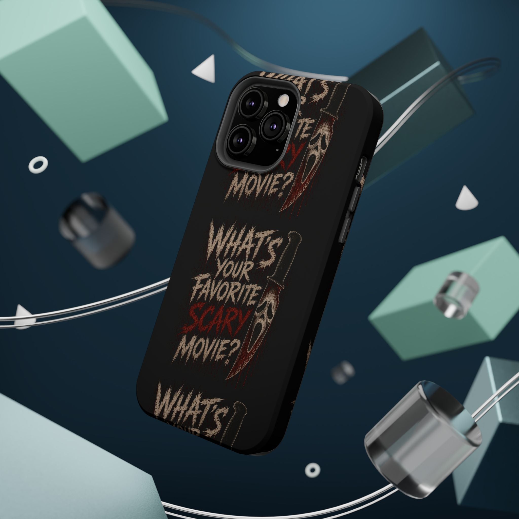 Scream 'What's Your Favorite Scary Movie?' Magnetic Impact Phone Case