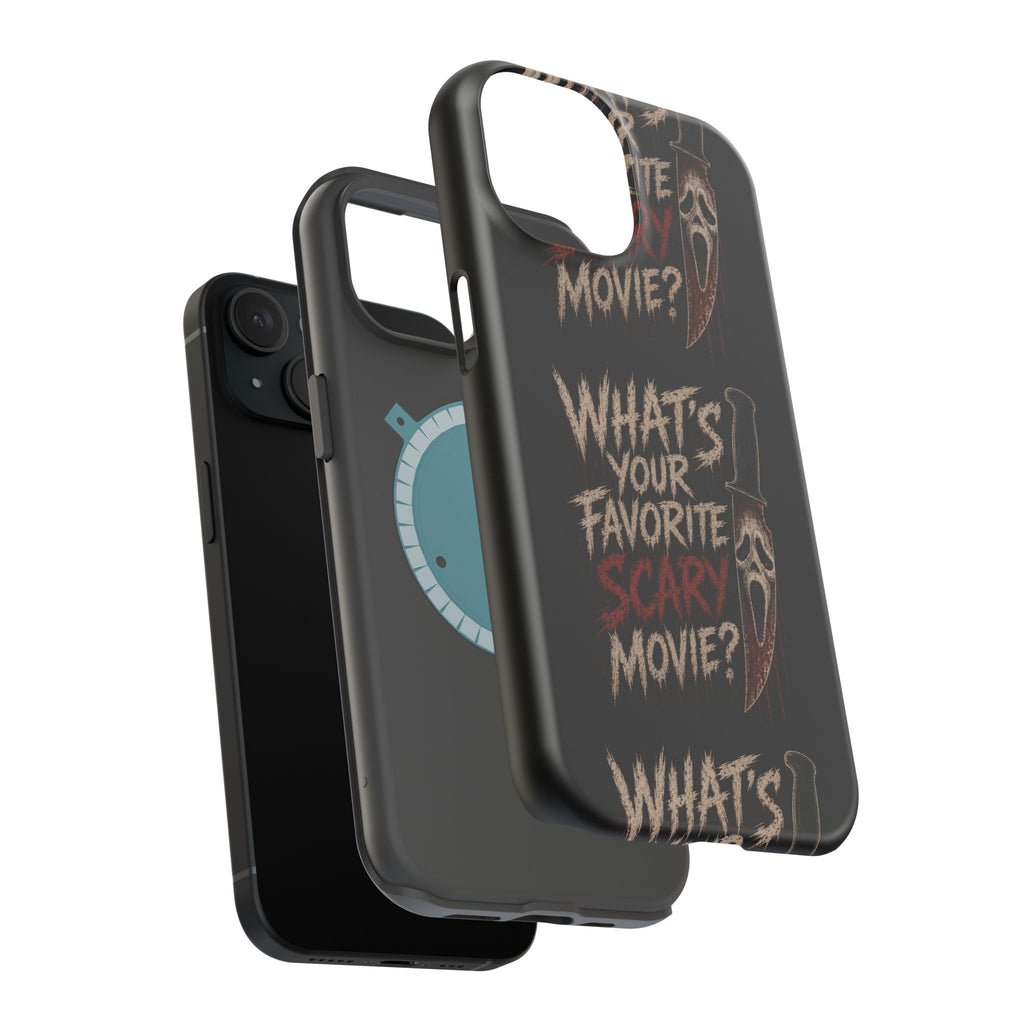 Scream 'What's Your Favorite Scary Movie?' Magnetic Impact Phone Case