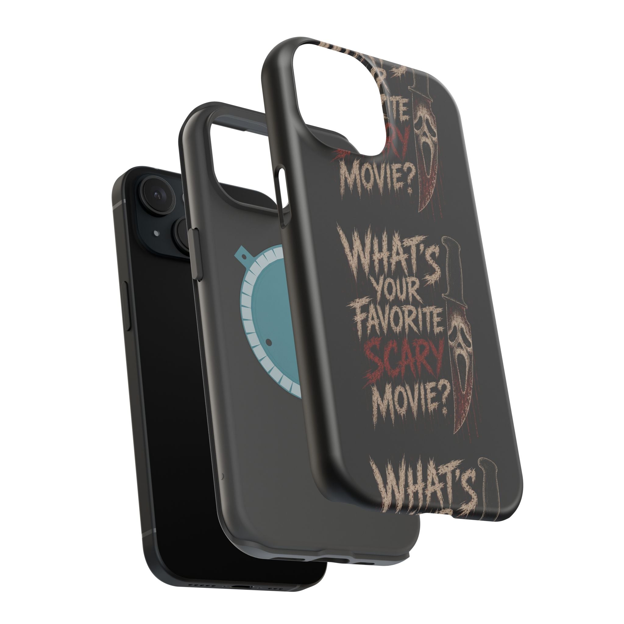 Scream 'What's Your Favorite Scary Movie?' Magnetic Impact Phone Case