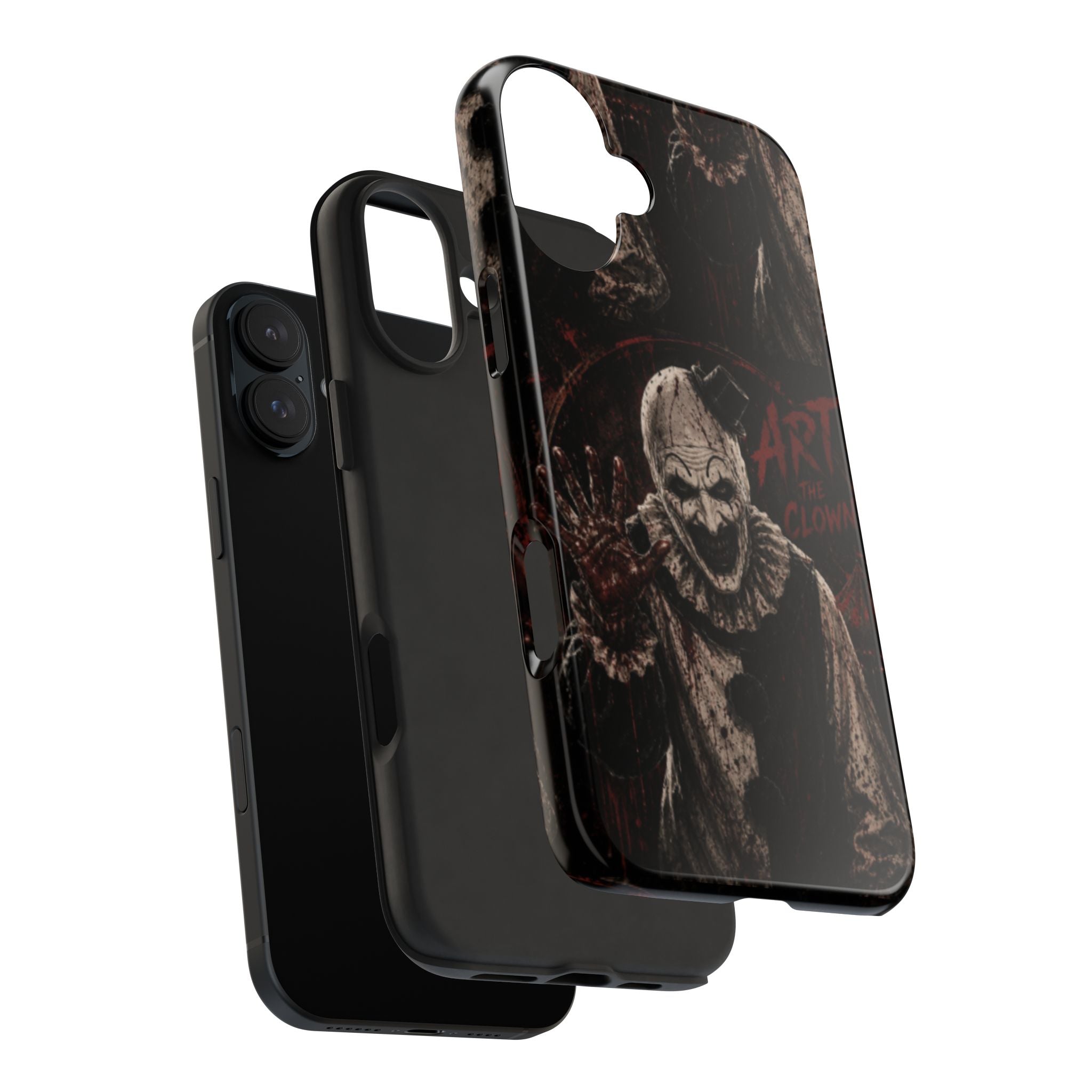 Horror Clown Tough Phone Case — 'Art the Clown' Scary Protective Cover
