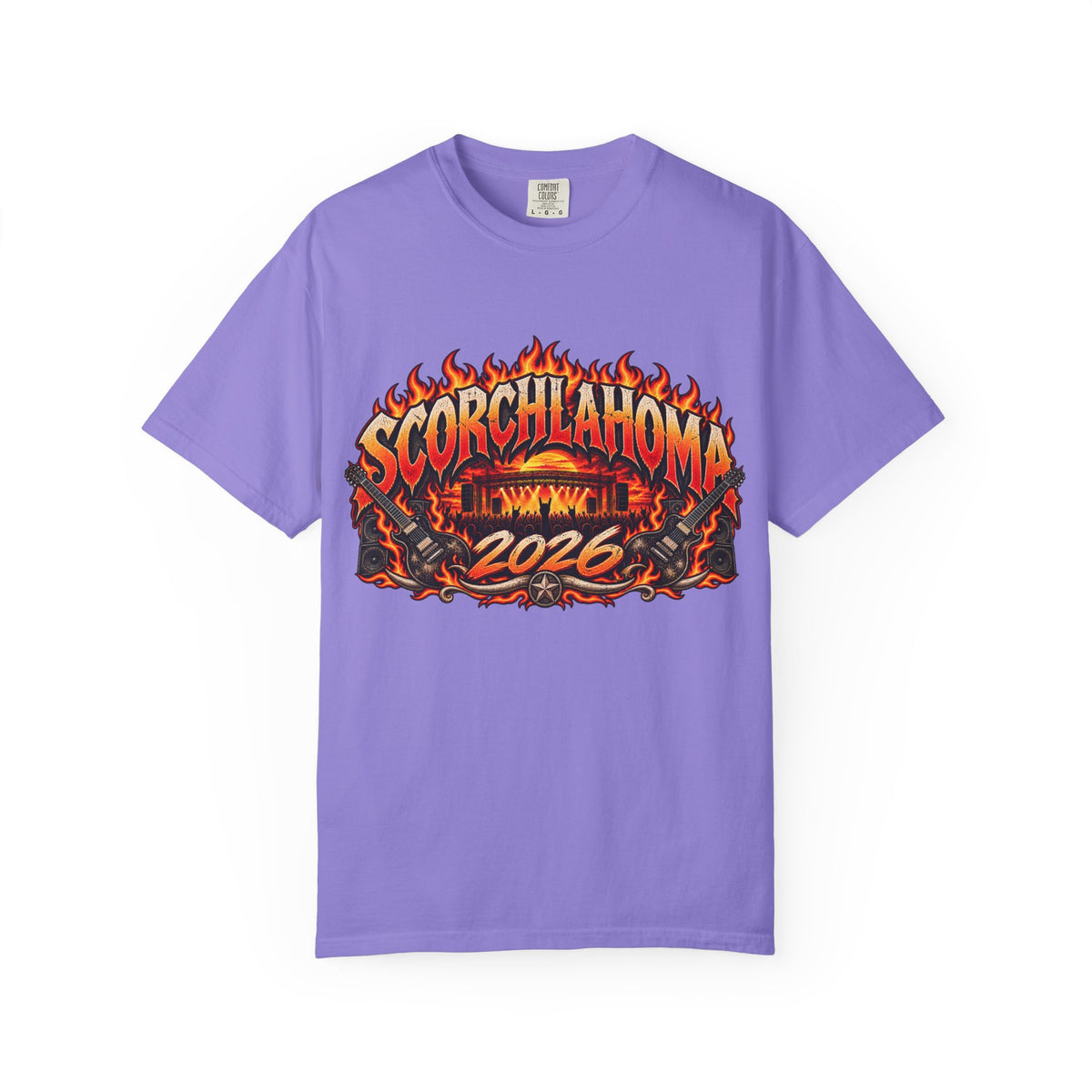 T-Shirt — Scorchlahoma 2026 Flame Graphic Tee