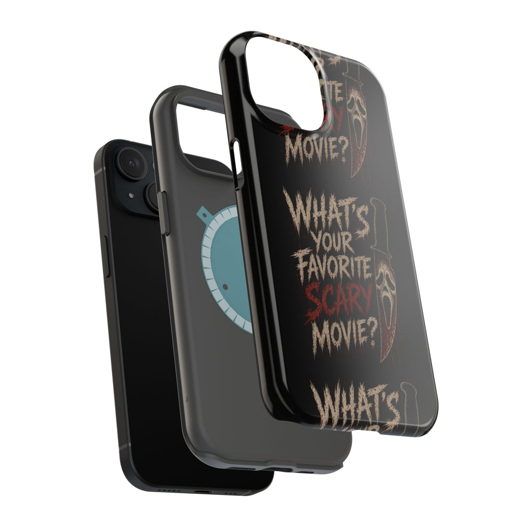 Scream 'What's Your Favorite Scary Movie?' Magnetic Impact Phone Case