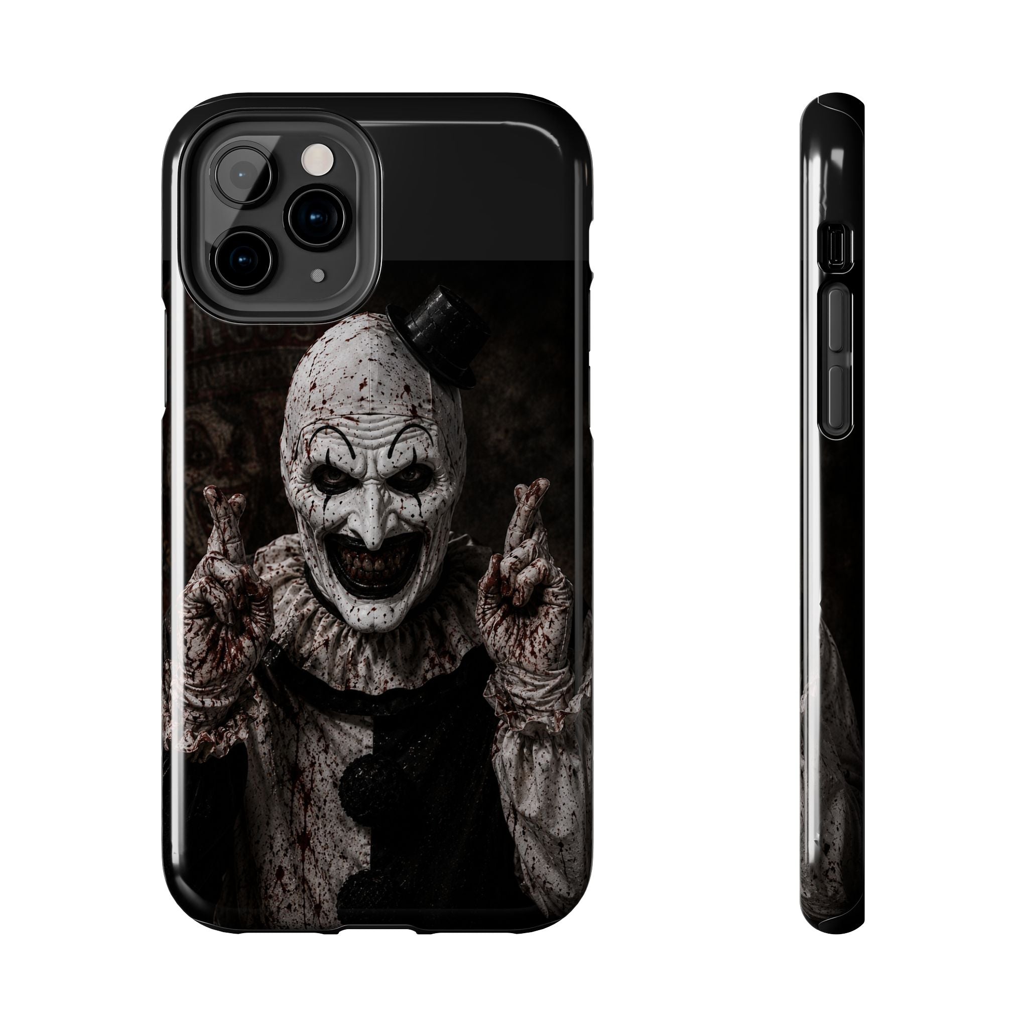 Horror Clown Tough Phone Case — Creepy Scary Clown Protective iPhone Cover
