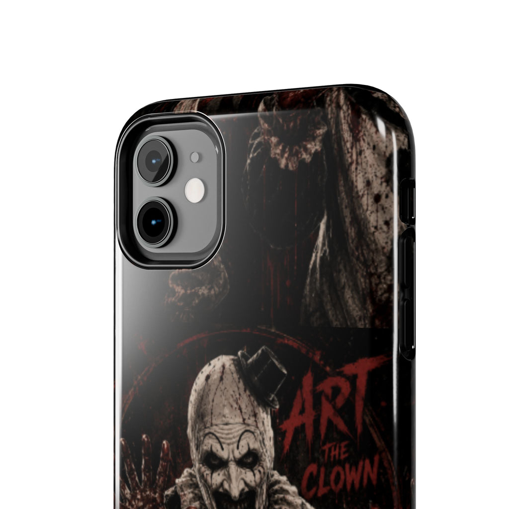 Horror Clown Tough Phone Case — 'Art the Clown' Scary Protective Cover