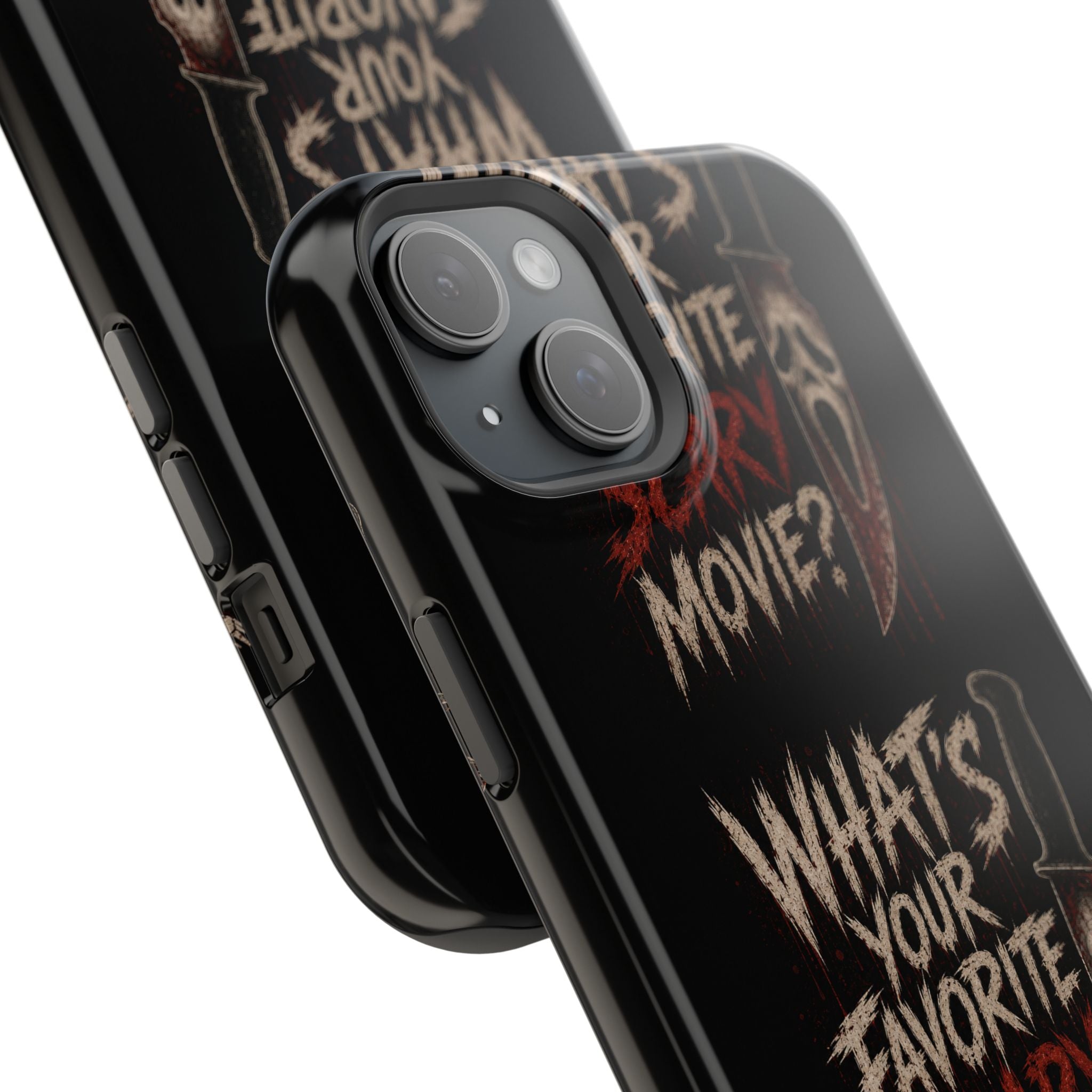 Scream 'What's Your Favorite Scary Movie?' Magnetic Impact Phone Case