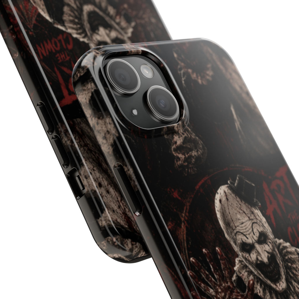 Horror Clown Tough Phone Case — 'Art the Clown' Scary Protective Cover