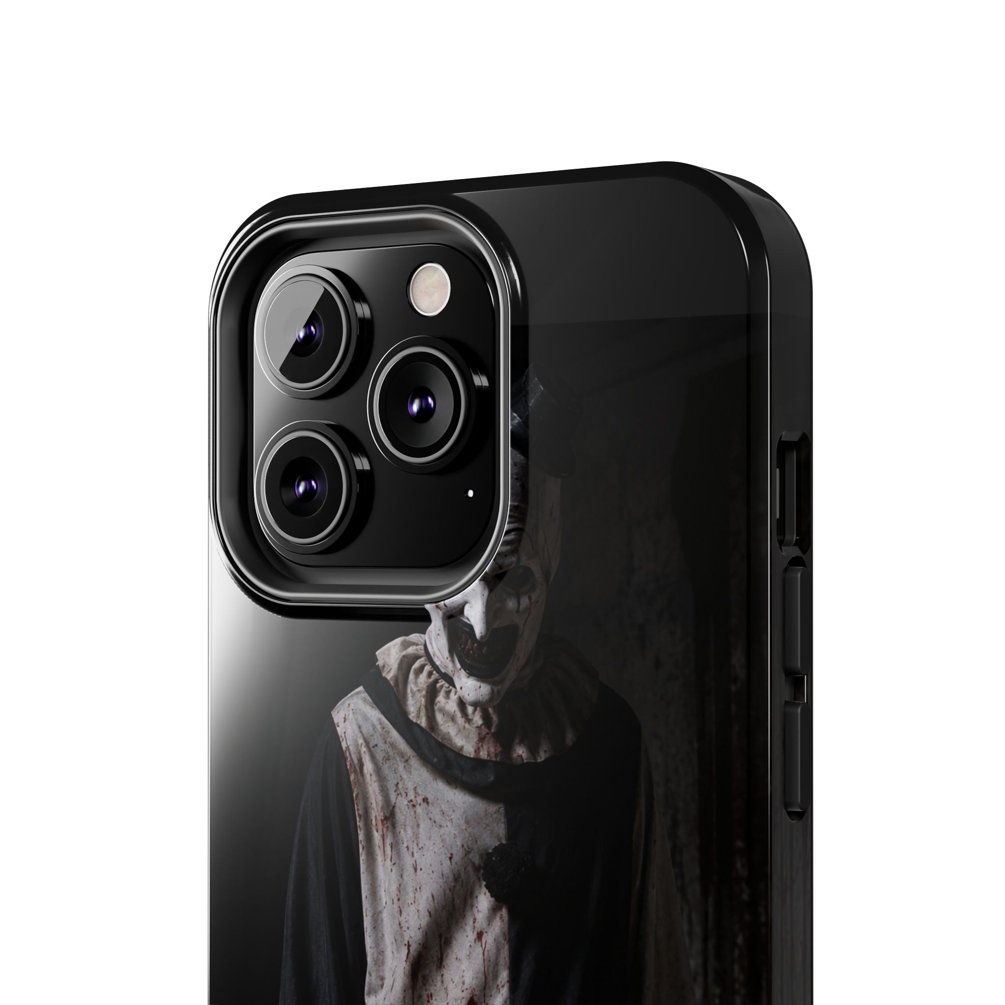 Horror Clown Tough Phone Case – Dark Scary Masked Killer Design for Halloween