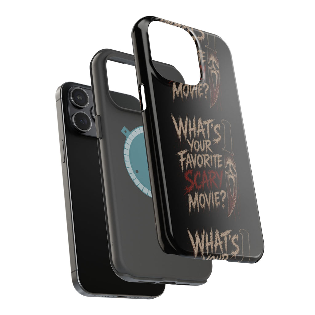 Scream 'What's Your Favorite Scary Movie?' Magnetic Impact Phone Case