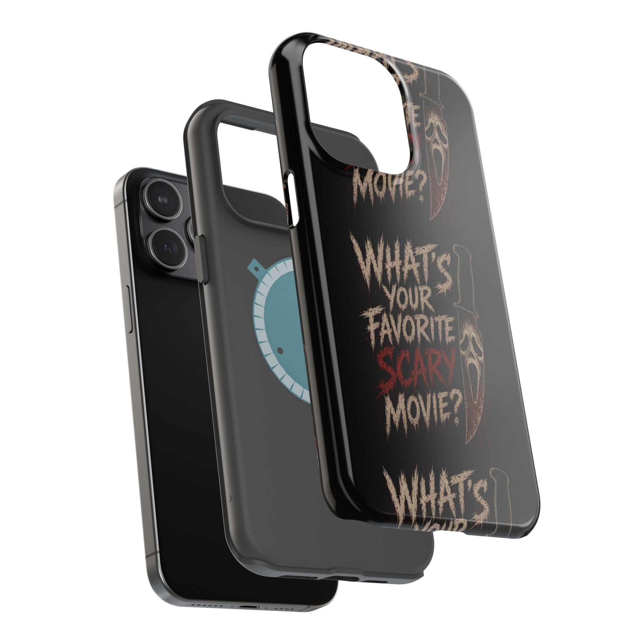 Scream 'What's Your Favorite Scary Movie?' Magnetic Impact Phone Case
