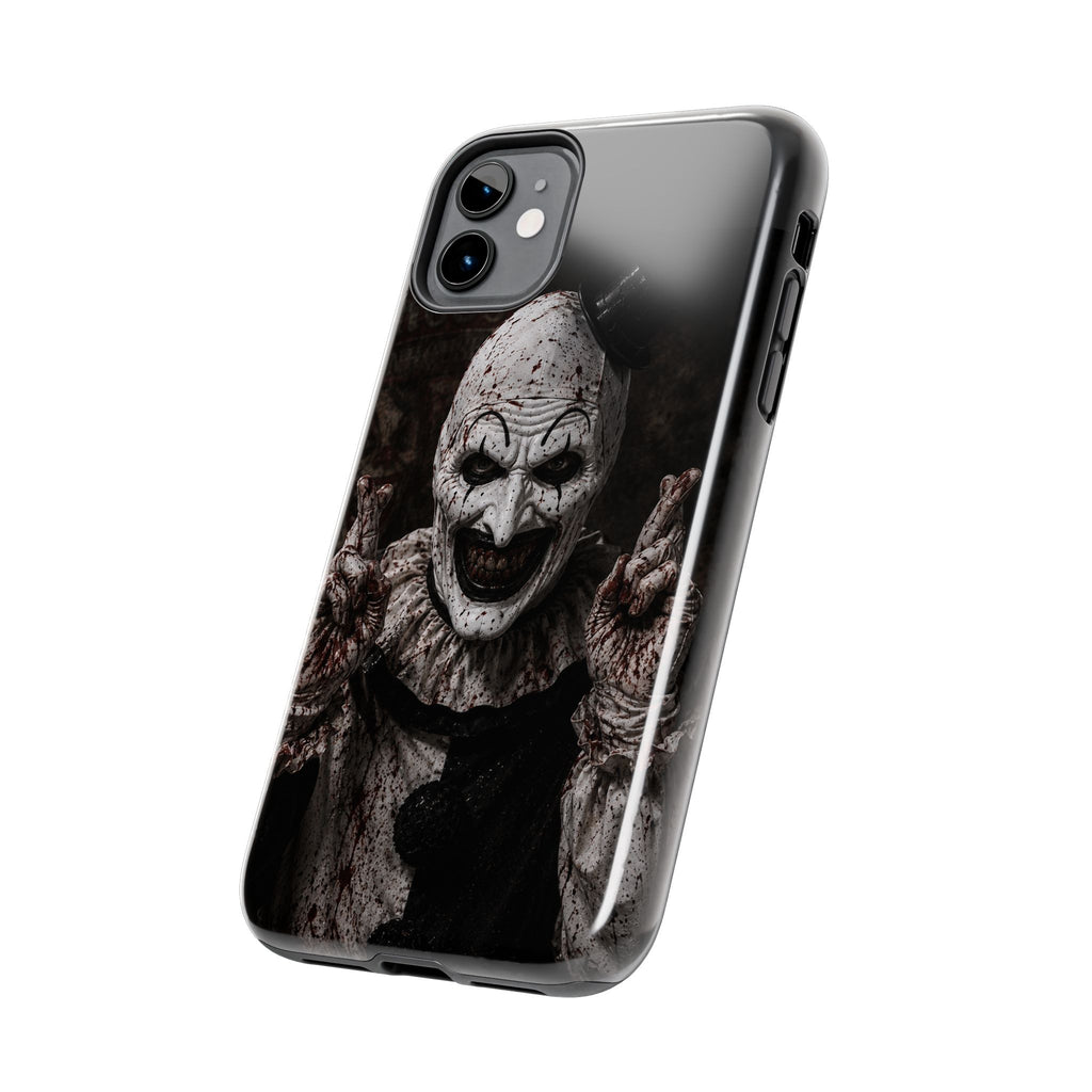 Horror Clown Tough Phone Case — Creepy Scary Clown Protective iPhone Cover