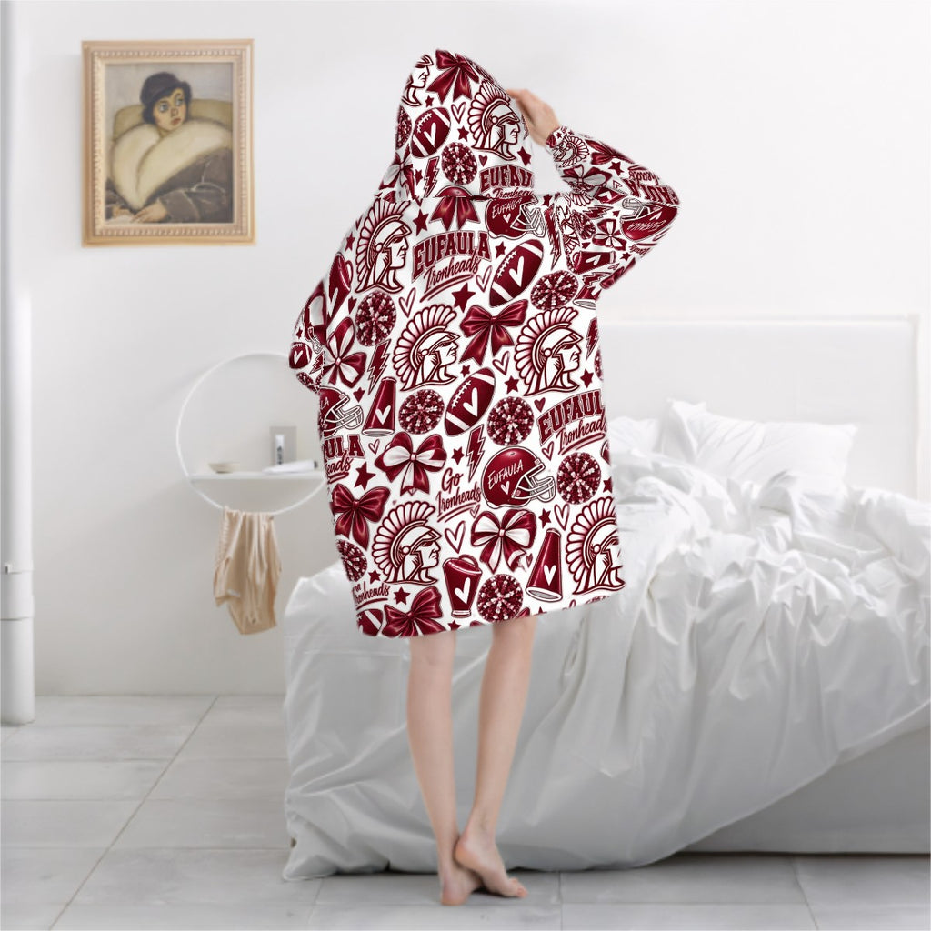 Adult Blanket Hoodie Eufaula Etown
