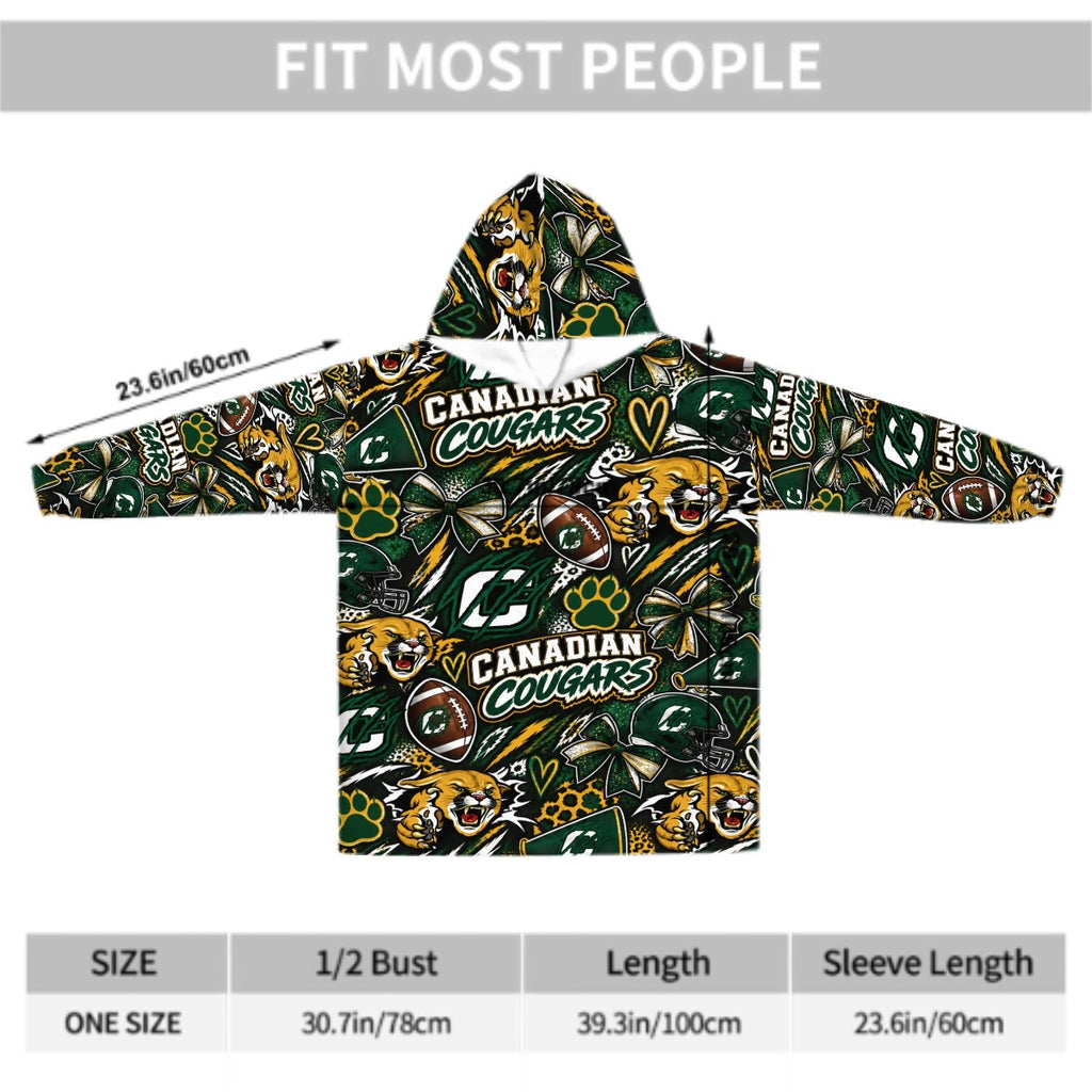 Adult Blanket Hoodie Canadian Ctown